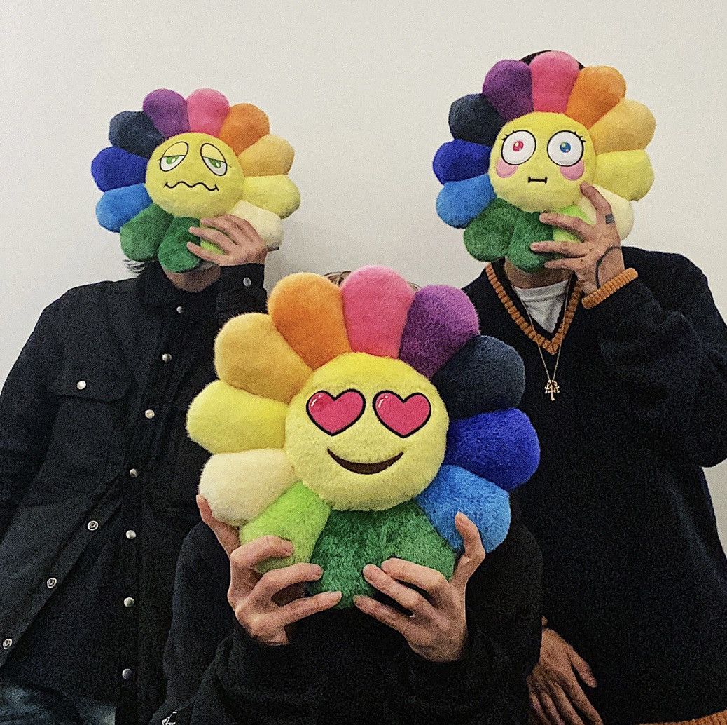Takashi Murakami Takashi Murakami Emoji Plush Pillow Size ONE SIZE - 5 Thumbnail