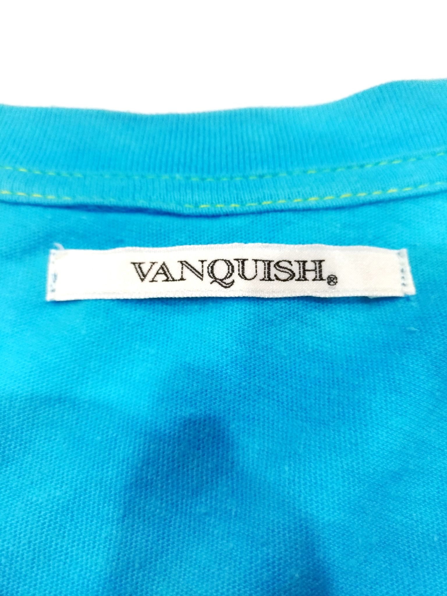 Japanese Brand × Vanquish VERY RARE! VANQUISH "NEW VOGUE" NEON TIE DYE T-SHIRT Size US L / EU 52-54 / 3 - 6 Thumbnail