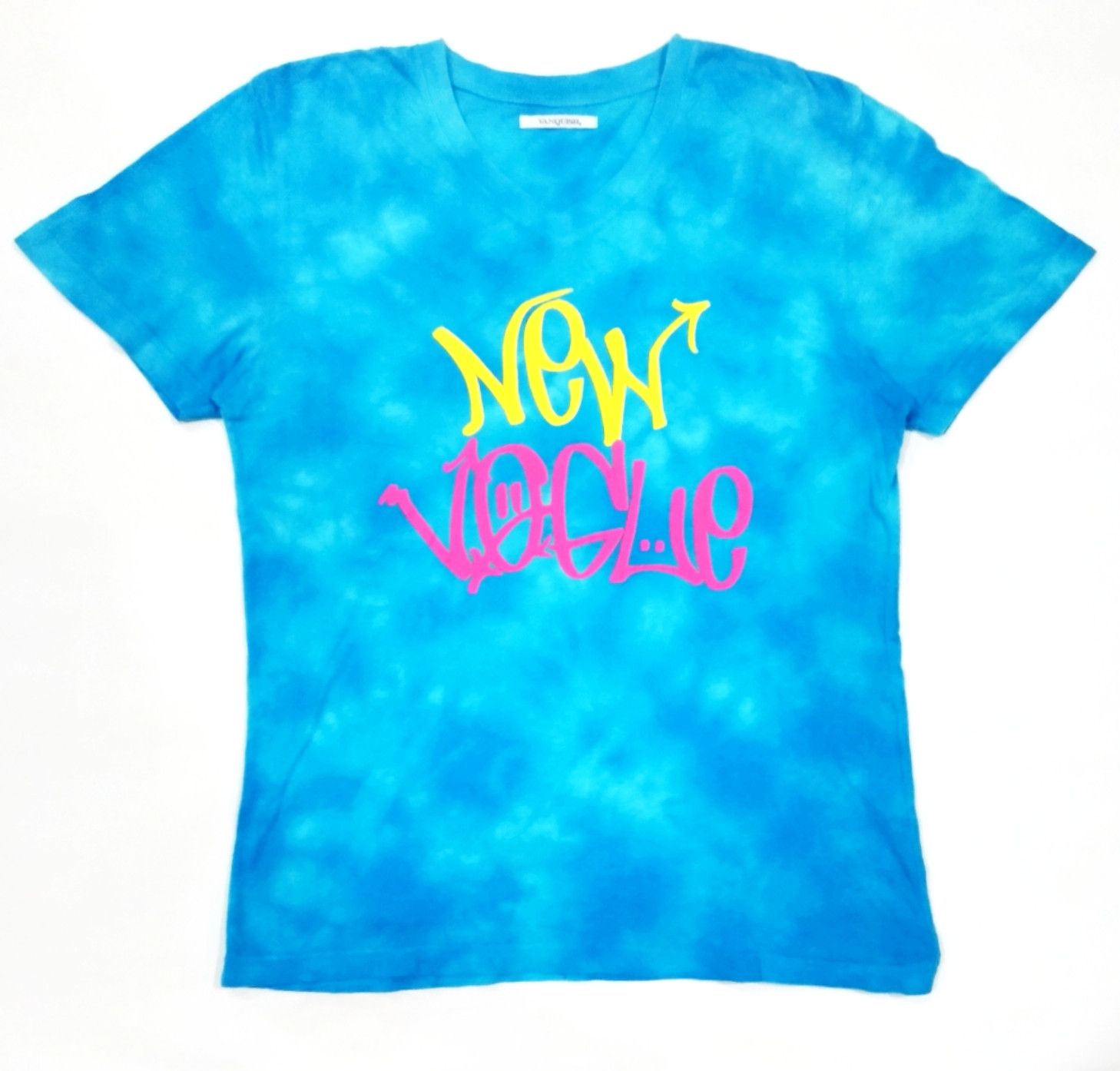Japanese Brand × Vanquish VERY RARE! VANQUISH "NEW VOGUE" NEON TIE DYE T-SHIRT Size US L / EU 52-54 / 3 - 1 Thumbnail