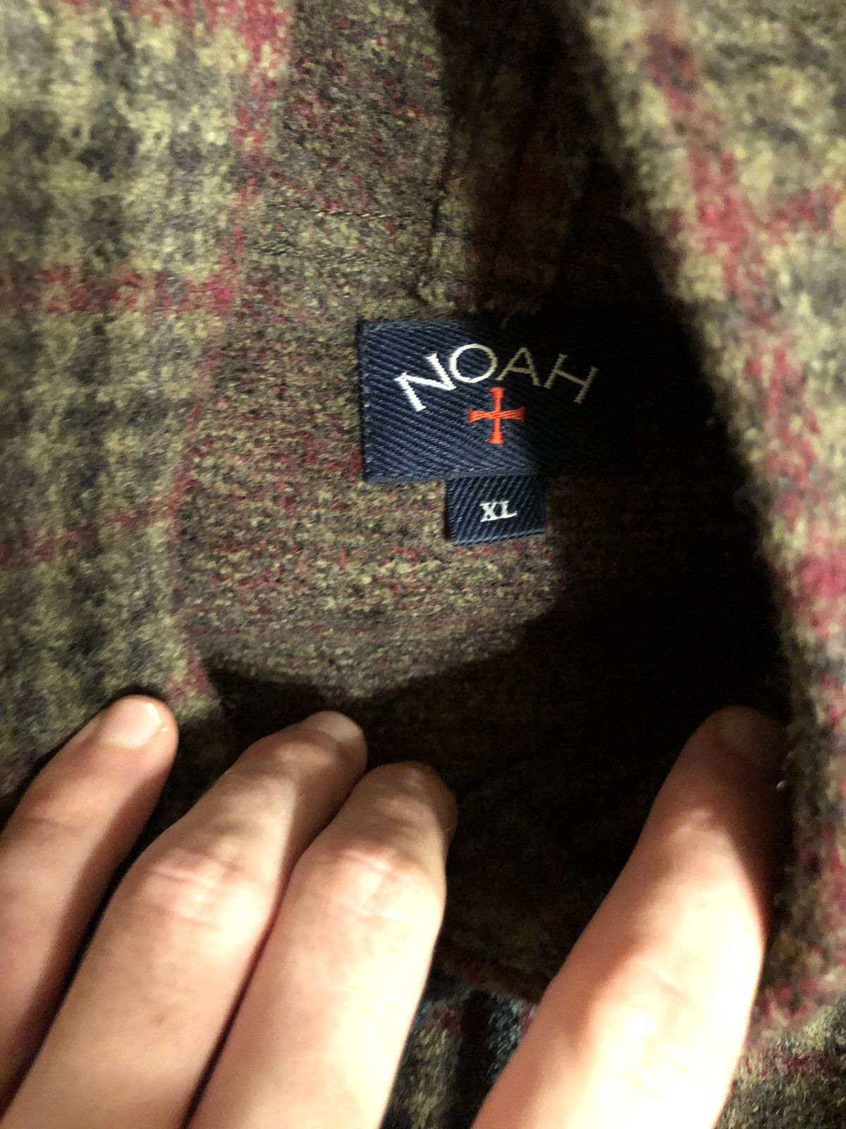 Noah Noah NY Country Check Hoodie Size US XL / EU 56 / 4 - 5 Thumbnail