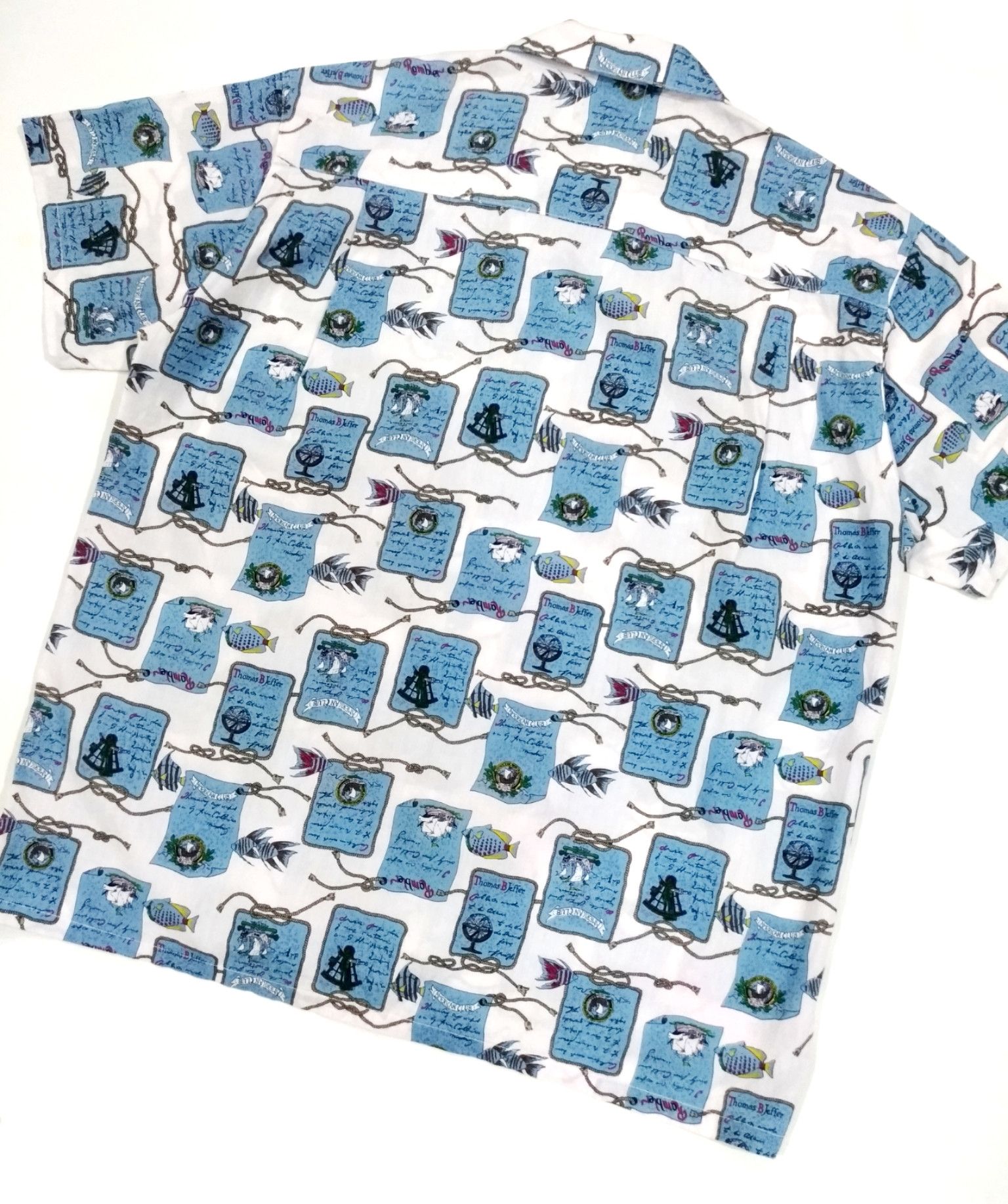 Japanese Brand RARE! VTG AMERICAN CLUB HOUSE by MITSUMINE HAWAII SHIRT Size US L / EU 52-54 / 3 - 8 Thumbnail