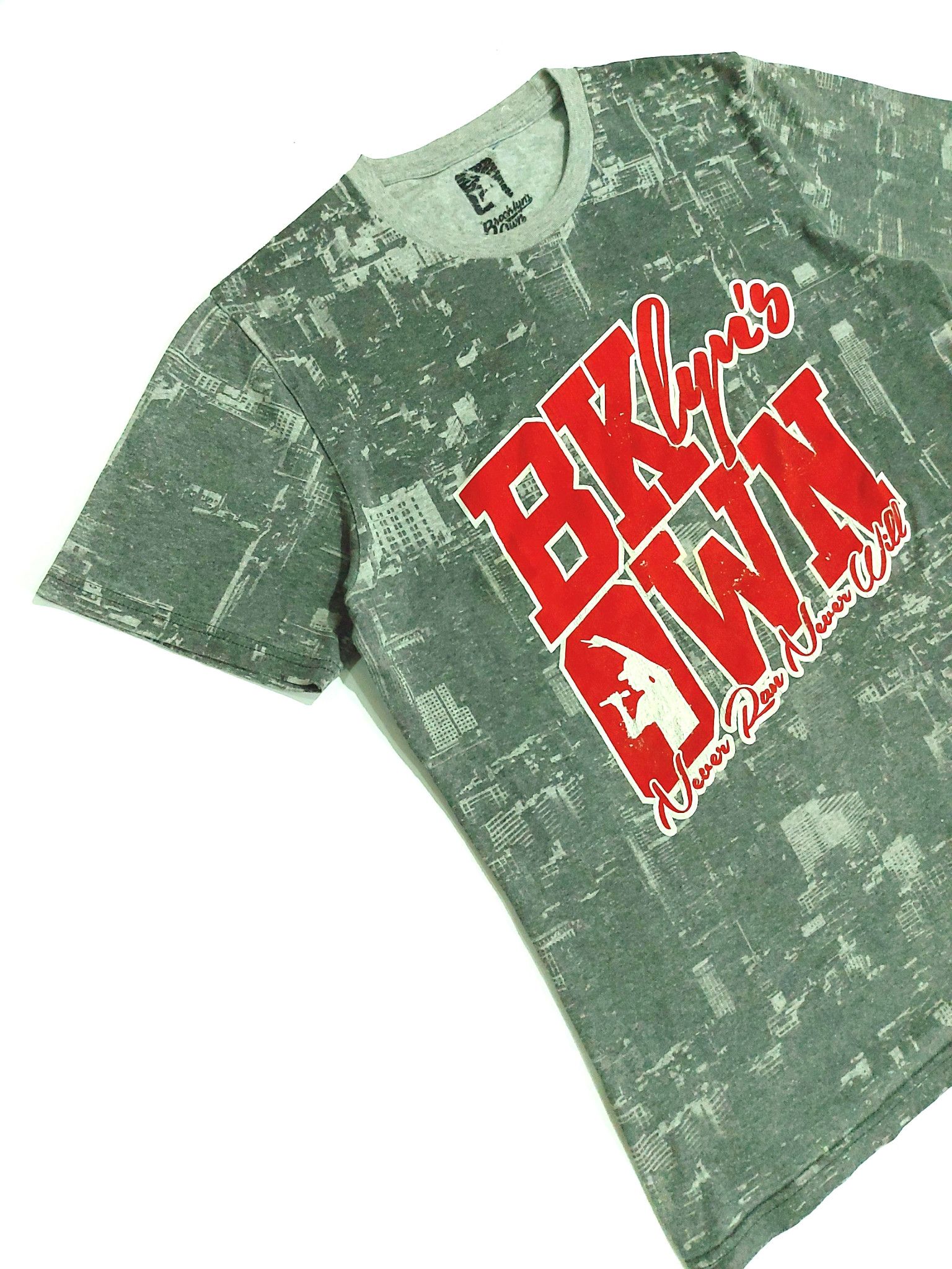 Jay-Z × Rocawear RARE! VTG BROOKLYN'S OWN by ROCAWEAR JAY Z FULL PRINT TEE Size US M / EU 48-50 / 2 - 4 Thumbnail