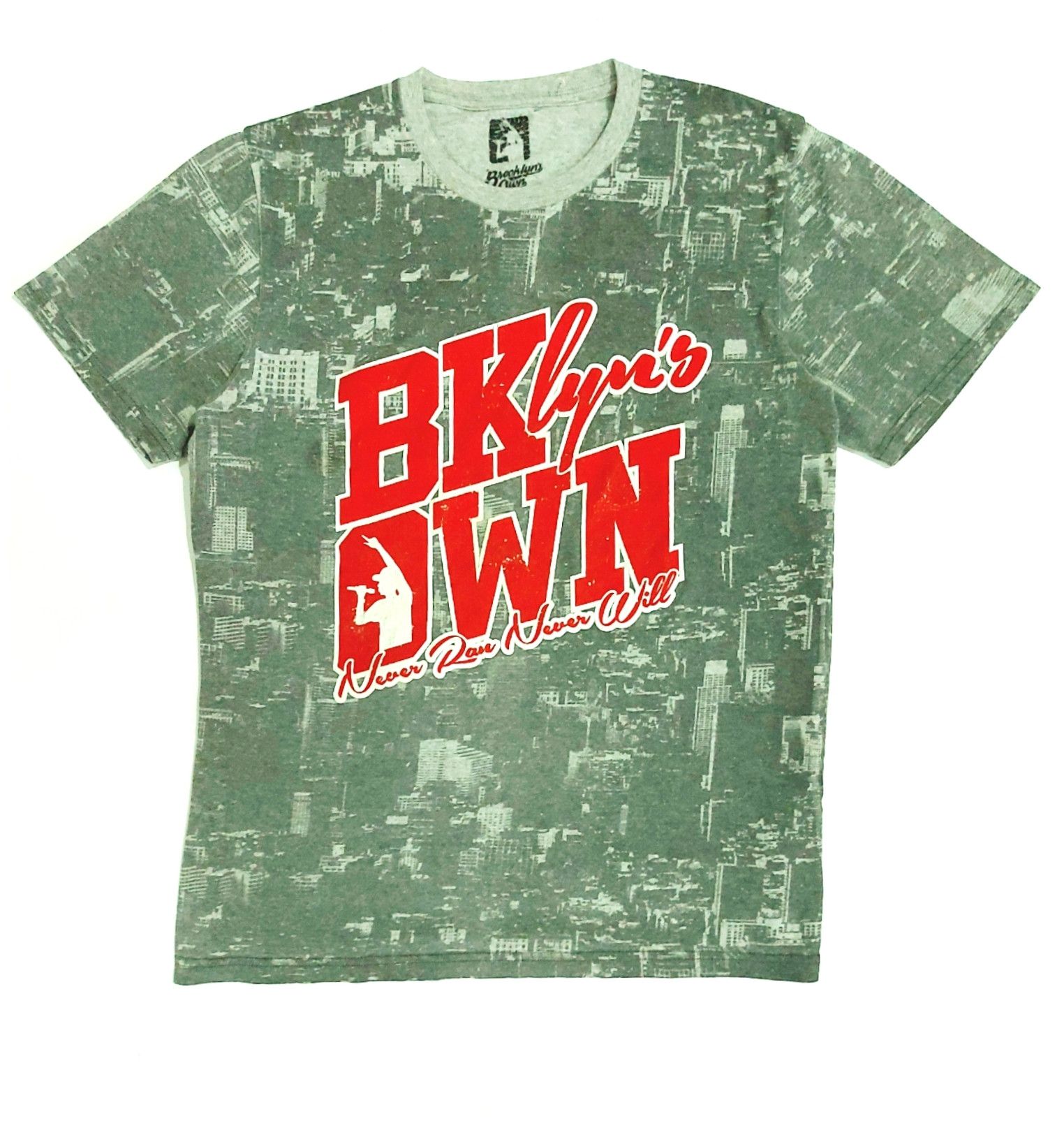 Jay-Z × Rocawear RARE! VTG BROOKLYN'S OWN by ROCAWEAR JAY Z FULL PRINT TEE Size US M / EU 48-50 / 2 - 1 Thumbnail