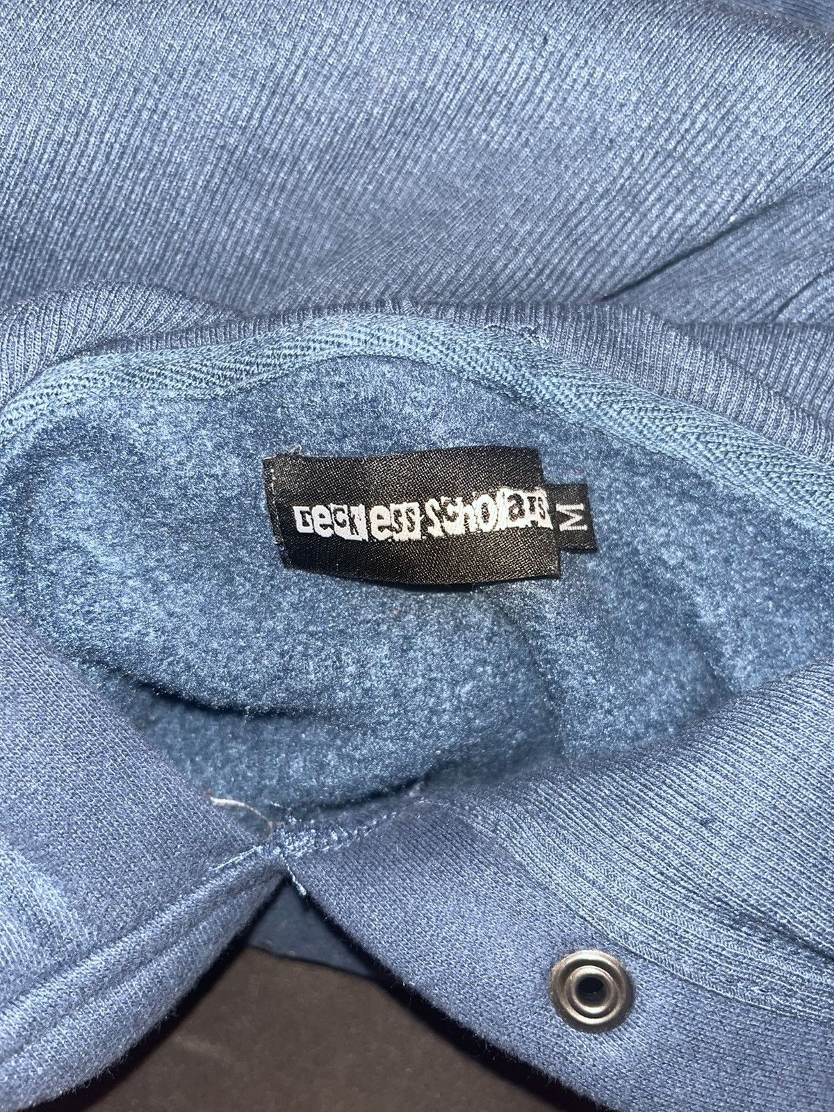 Reckless Scholars Reckless scholars blue rhinestone hoodie Size US M / EU 48-50 / 2 - 5 Thumbnail