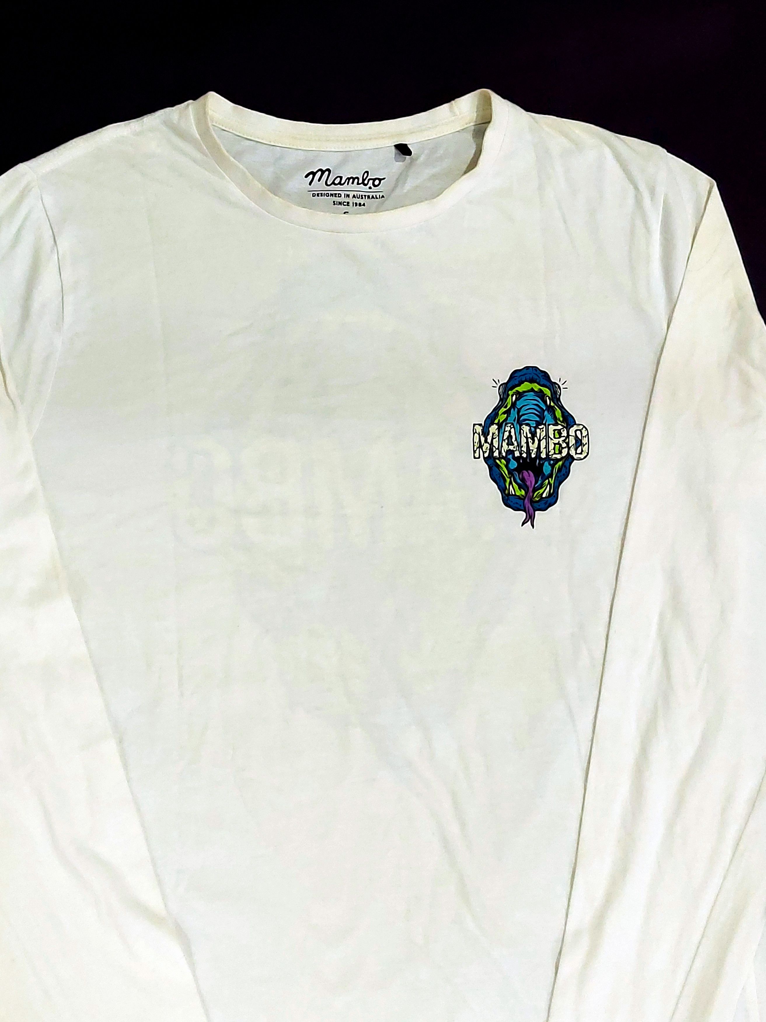 Mambo RARE! MAMBO VIPER L/SLEEVE T-SHIRT Size US M / EU 48-50 / 2 - 4 Thumbnail