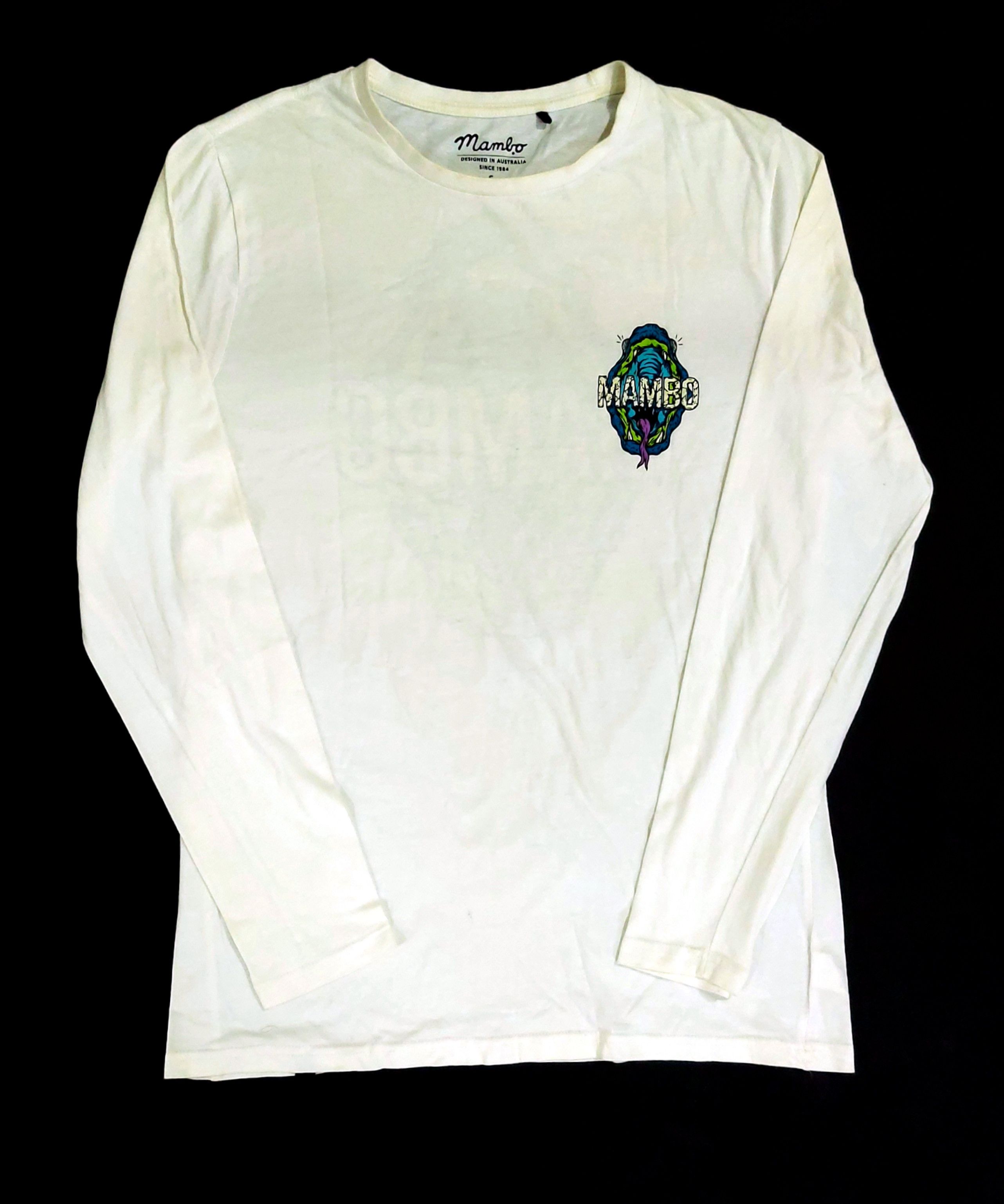 Mambo RARE! MAMBO VIPER L/SLEEVE T-SHIRT Size US M / EU 48-50 / 2 - 2 Thumbnail