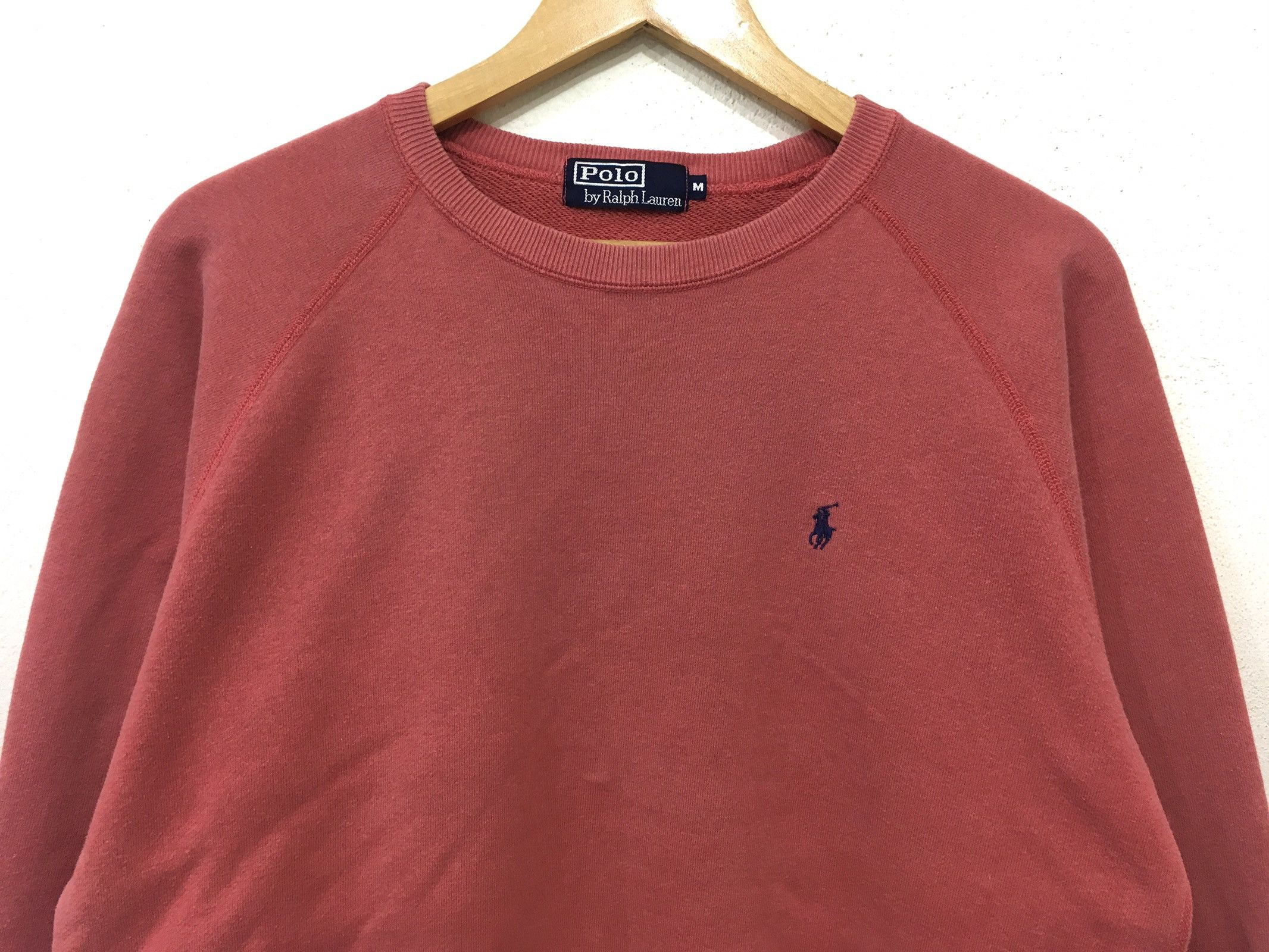 Polo Ralph Lauren *Polo RALPH LAUREN Sweatshirt Pullover Jumper Stadium 1992 Size US M / EU 48-50 / 2 - 3 Thumbnail
