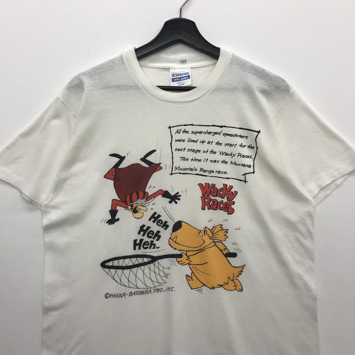 Cartoon Network × Vintage *Vintage WACKY RACER HANNA-BARBERA 90s Movies Size US L / EU 52-54 / 3 - 3 Thumbnail
