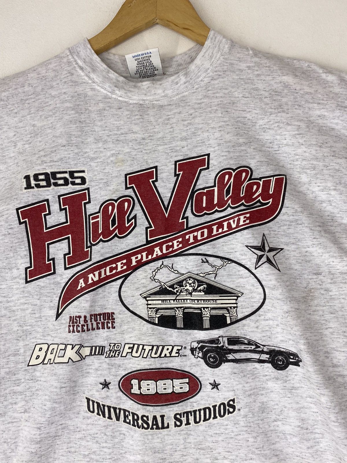 Vintage *Vintage rare Back to the future Hill valley Size US M / EU 48-50 / 2 - 3 Thumbnail