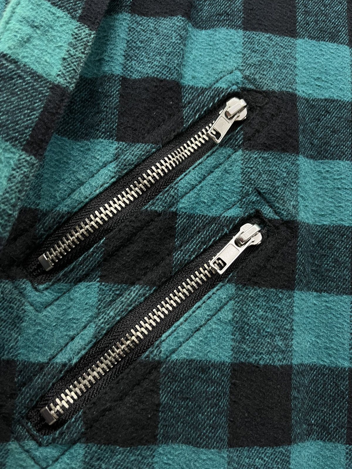 Japanese Brand 🔥Punk Zipper Bondage Suspender Tartan Plaid Pants Size US 30 / EU 46 - 5 Thumbnail