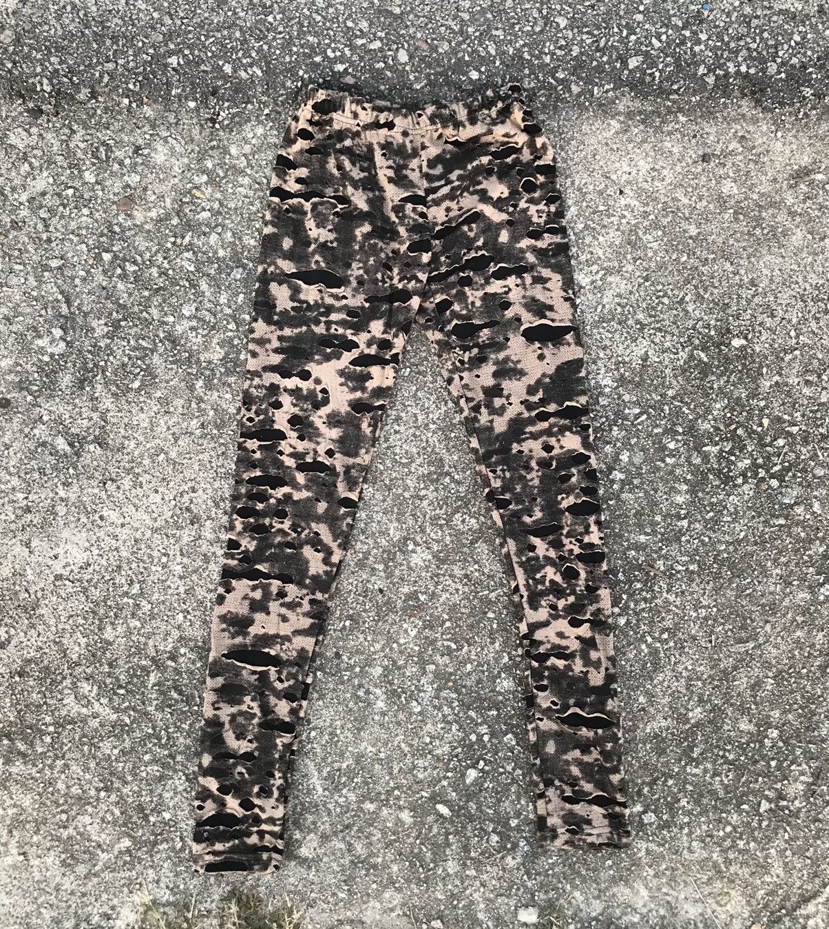 Japanese Brand Leggings pant distressed fashion by rumsee Size 26" / US 2 / IT 38 - 3 Thumbnail