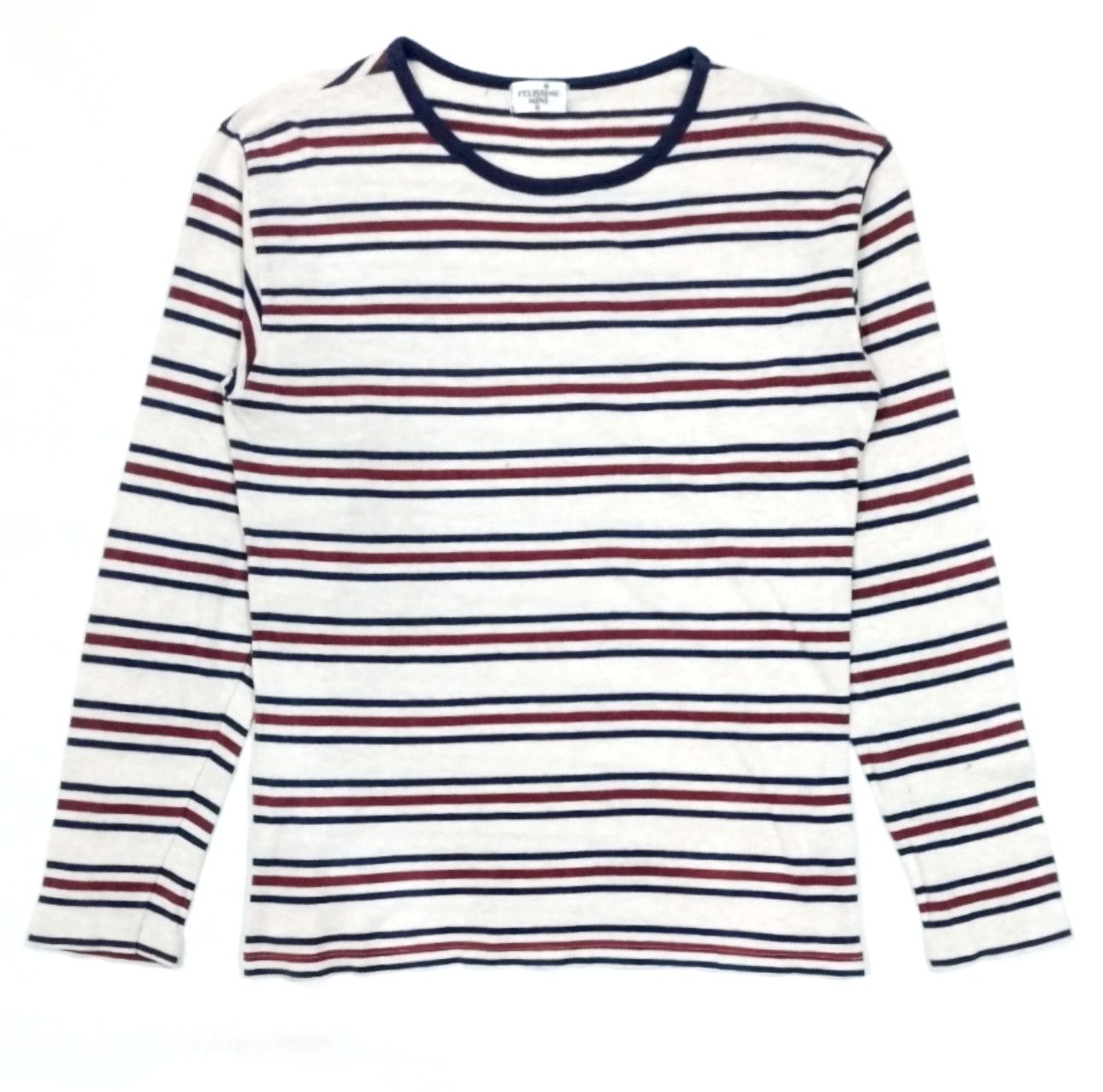 Designer × Japanese Brand RARE! FELISSIMO MINI SAILOR STRIPES L.SLEEVE T-SHIRT Size US M / EU 48-50 / 2 - 1 Thumbnail