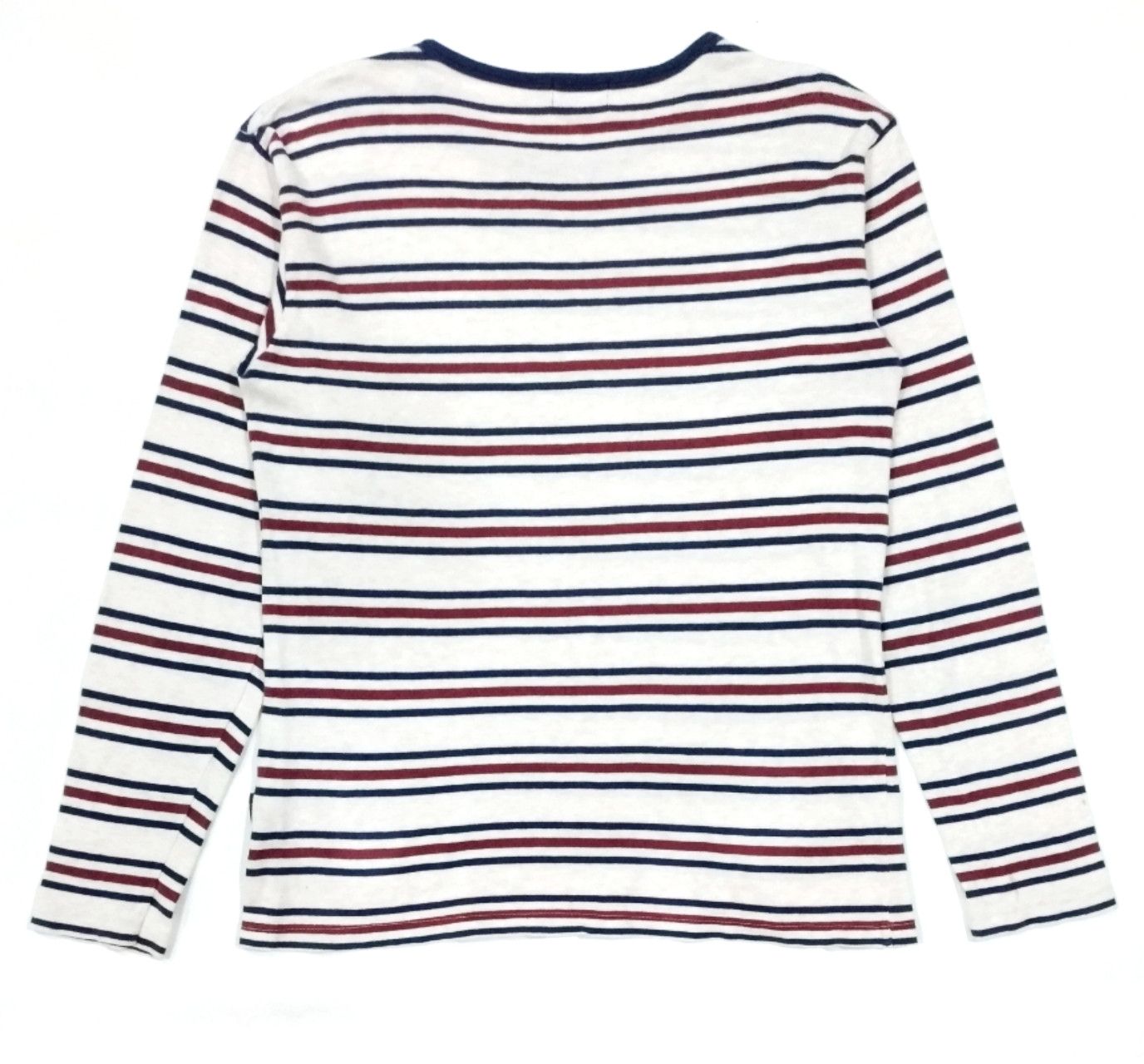 Designer × Japanese Brand RARE! FELISSIMO MINI SAILOR STRIPES L.SLEEVE T-SHIRT Size US M / EU 48-50 / 2 - 2 Thumbnail