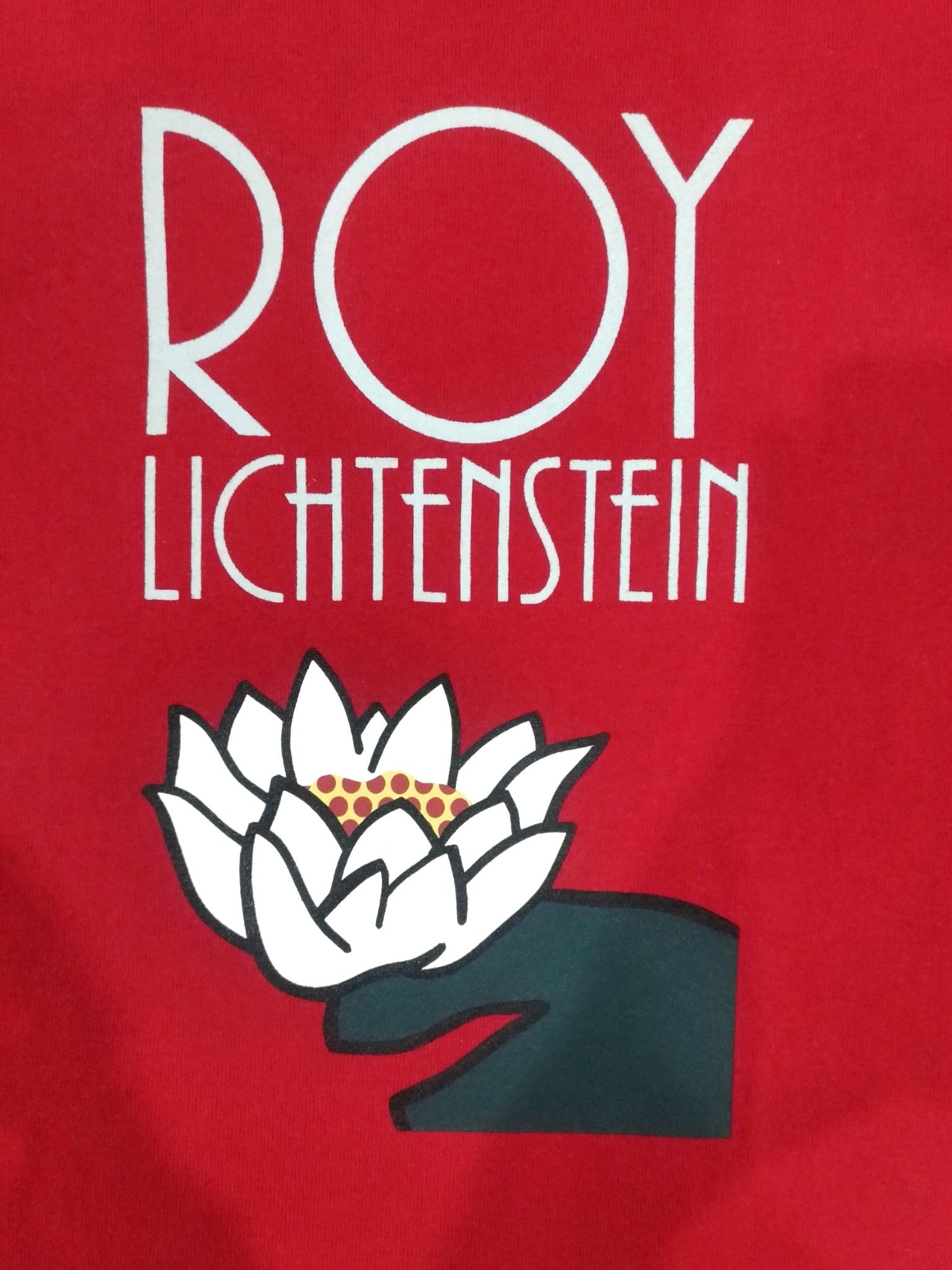 Designer RARE! VTG ROY LICHTENSTEIN POP ART T-SHIRT Size US S / EU 44-46 / 1 - 6 Thumbnail