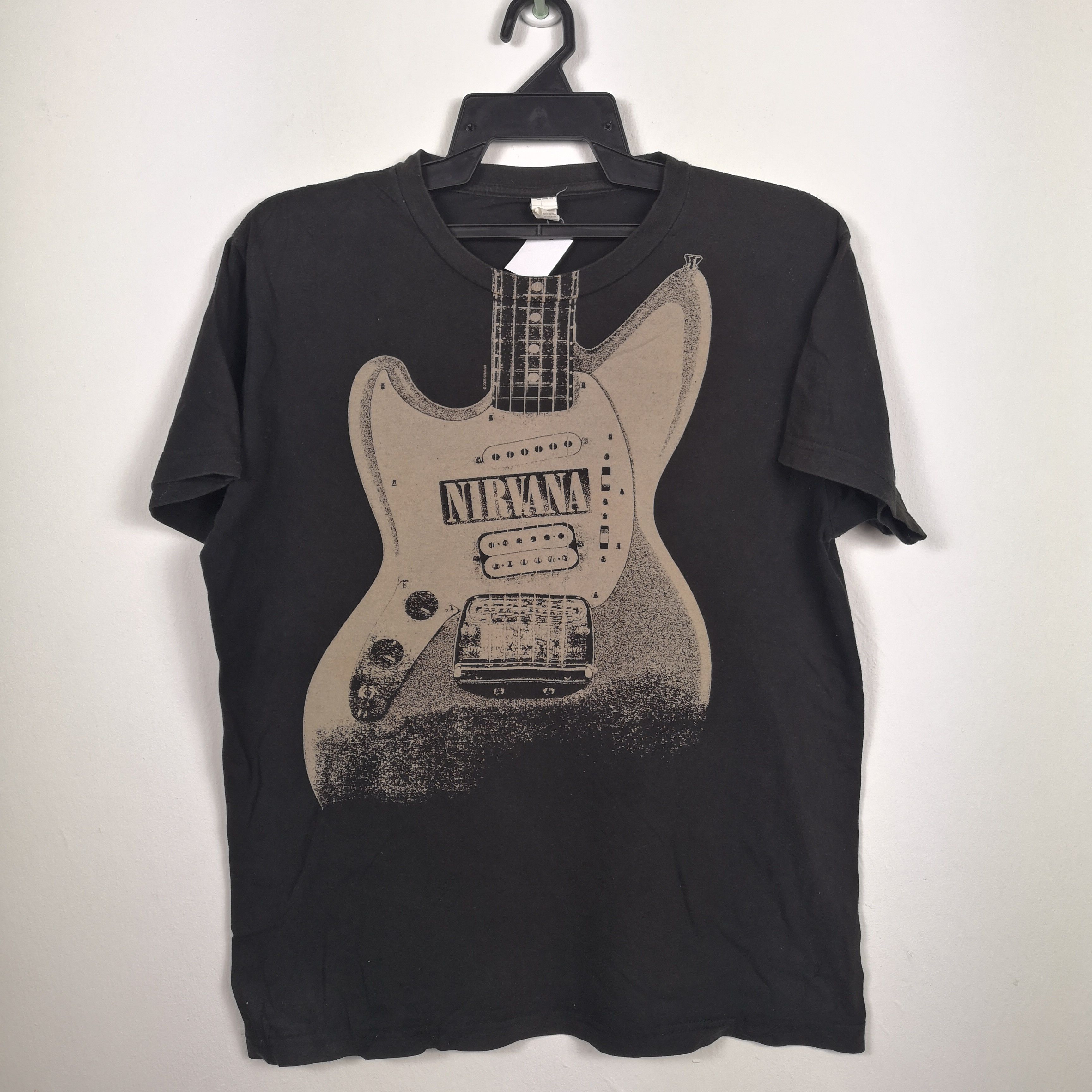 Band Tees × Vintage Vintage Nirvana T Shirt Kurt Cobain Grunge Band Tees Size US M / EU 48-50 / 2 - 1 Thumbnail