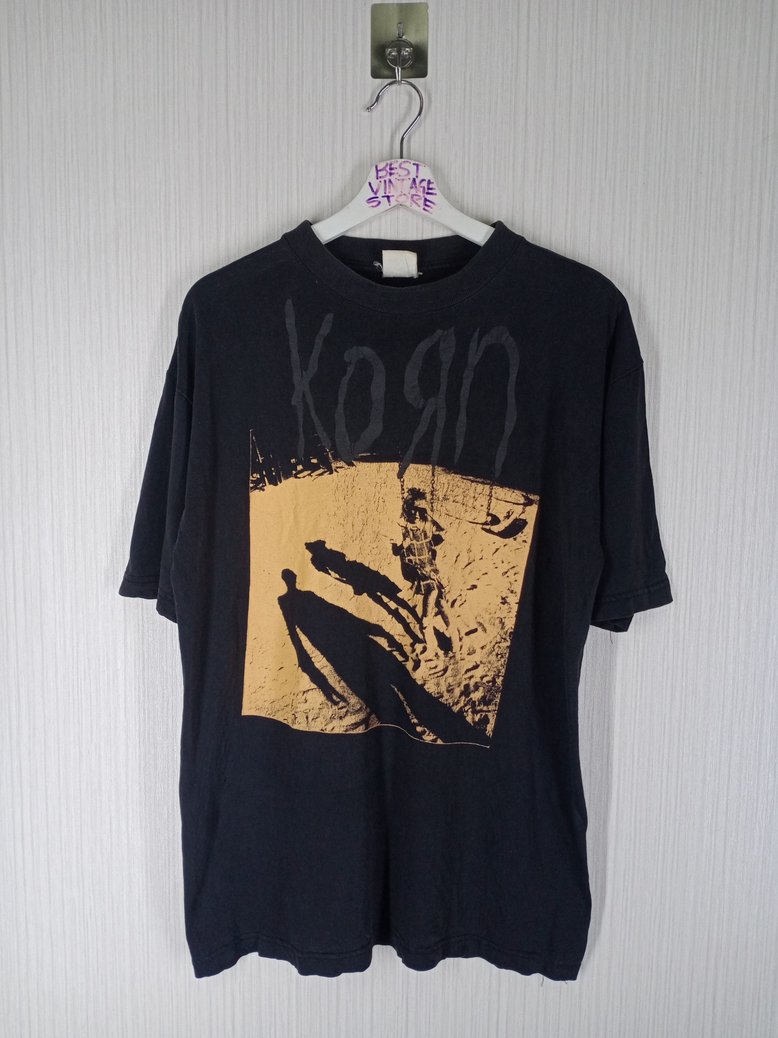 Band Tees Vintage Korn Self Title Album Tshirt Size US M / EU 48-50 / 2 - 1 Thumbnail