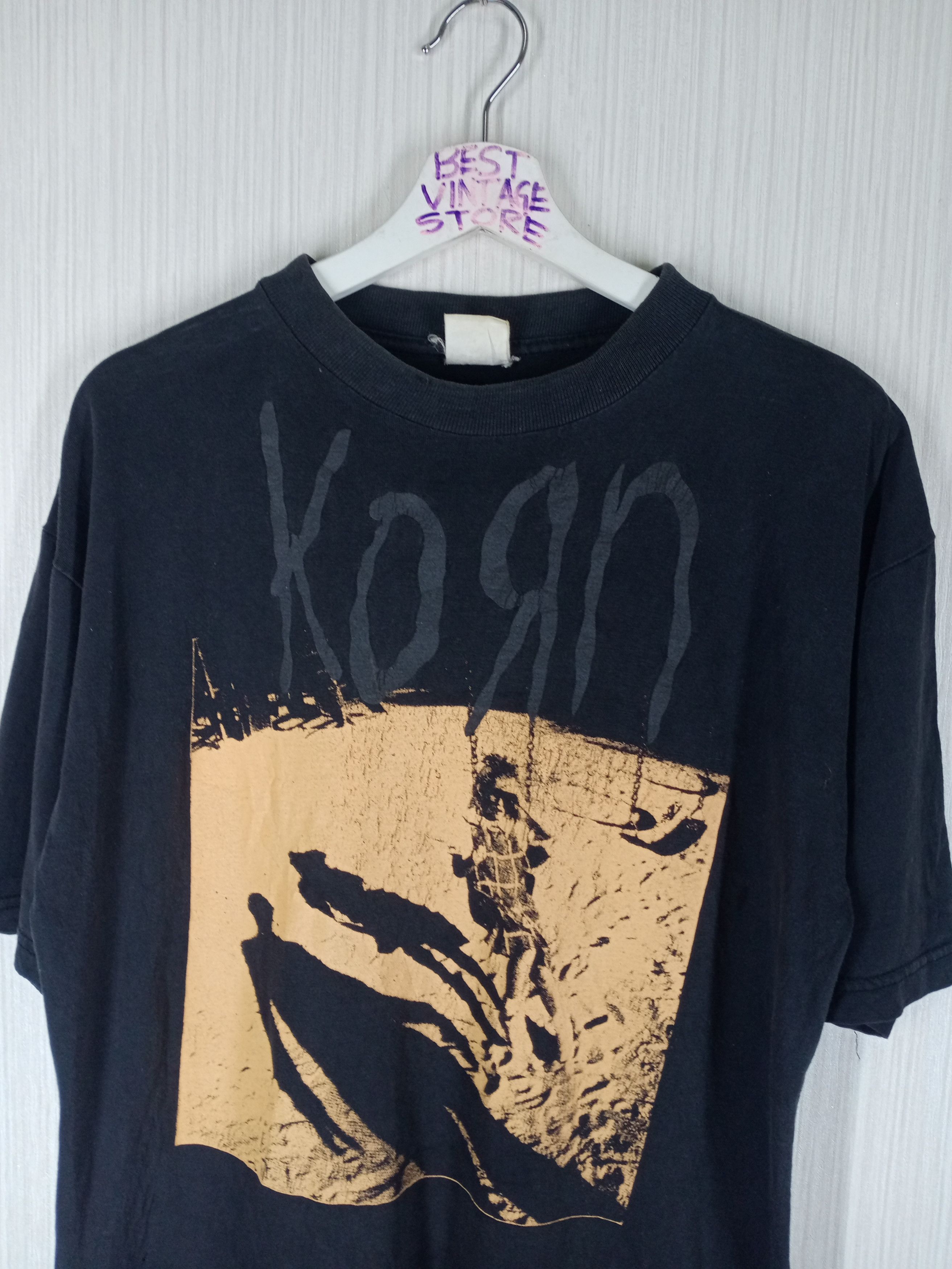 Band Tees Vintage Korn Self Title Album Tshirt Size US M / EU 48-50 / 2 - 2 Thumbnail