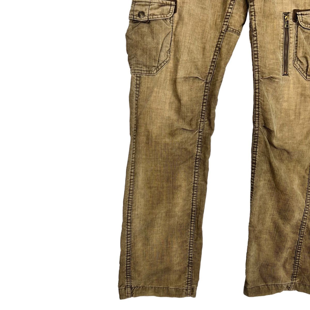 If Six Was Nine 🔥 BACK NUMBER CORDUROY CARGO MULTI POCKET Size US 33 - 9 Thumbnail