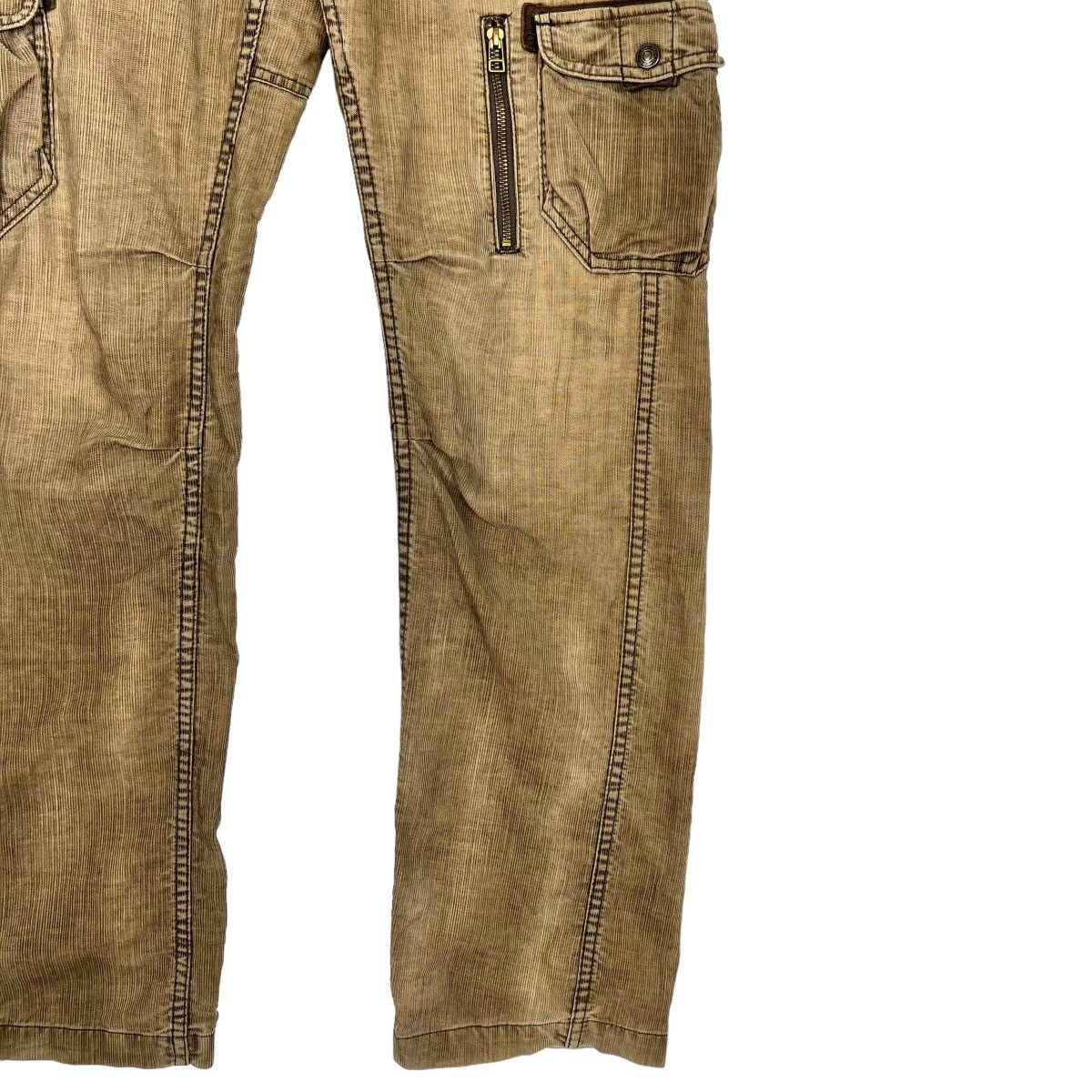 If Six Was Nine 🔥 BACK NUMBER CORDUROY CARGO MULTI POCKET Size US 33 - 8 Thumbnail