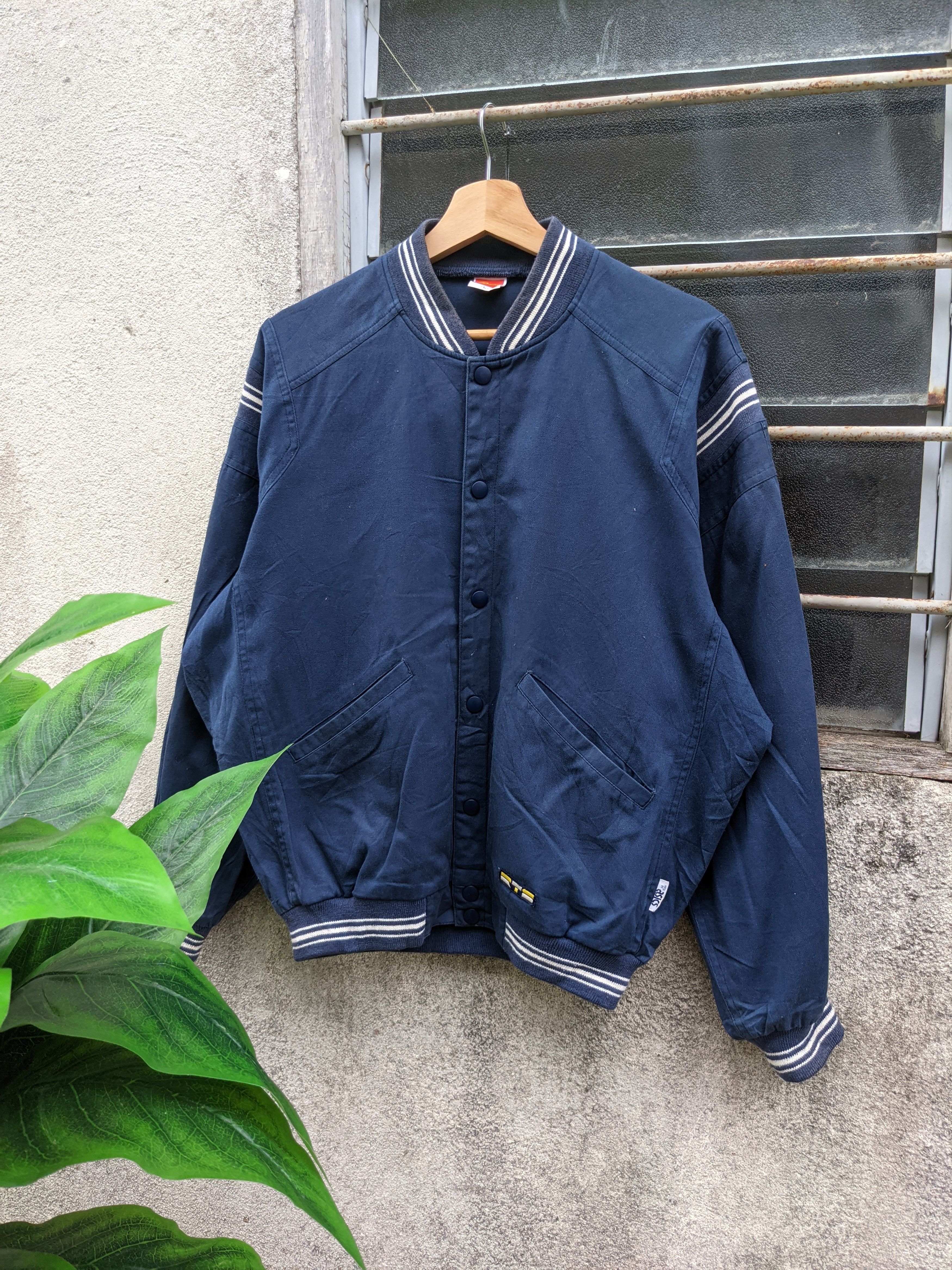 image of Rawlings Asics Teddy Varsity in Blue, Men's (Size Large)