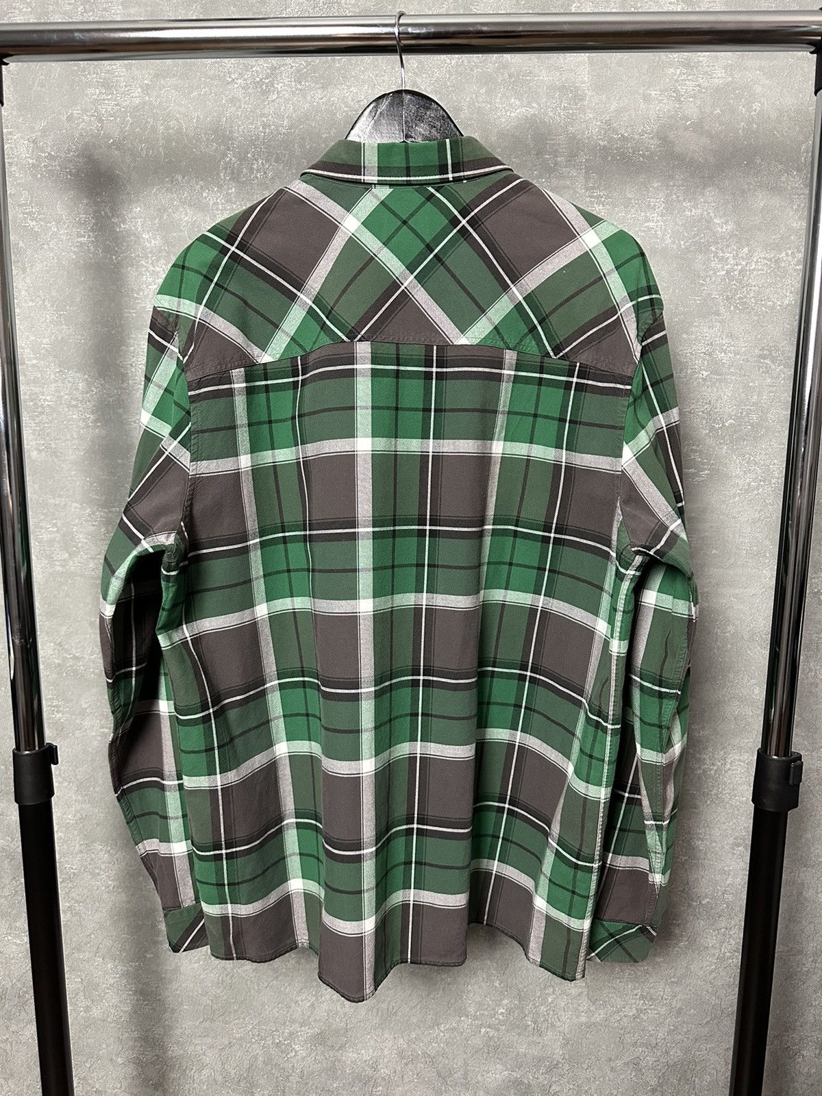 Lacoste × Vintage Lacoste Sport Vintage Check Long Sleeve Logo Shirt Size US L / EU 52-54 / 3 - 9 Thumbnail