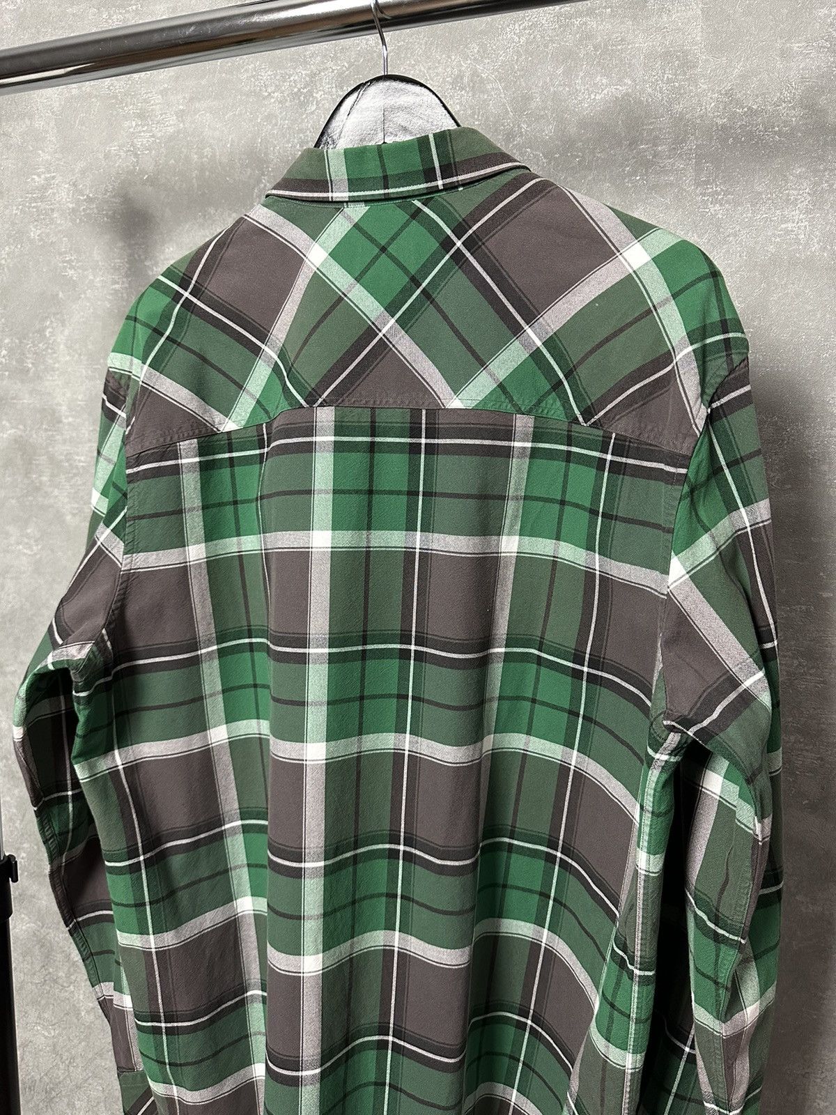 Lacoste × Vintage Lacoste Sport Vintage Check Long Sleeve Logo Shirt Size US L / EU 52-54 / 3 - 10 Thumbnail