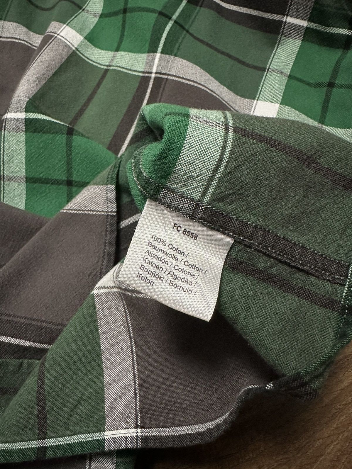 Lacoste × Vintage Lacoste Sport Vintage Check Long Sleeve Logo Shirt Size US L / EU 52-54 / 3 - 11 Thumbnail