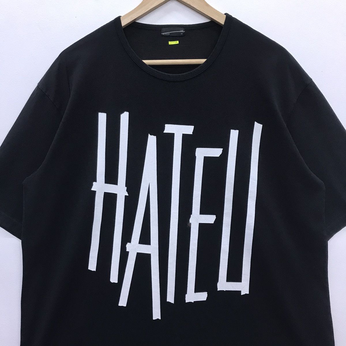 Lad Musician Rare!! Lad Musician HATEU Spellout tee Size US L / EU 52-54 / 3 - 3 Thumbnail
