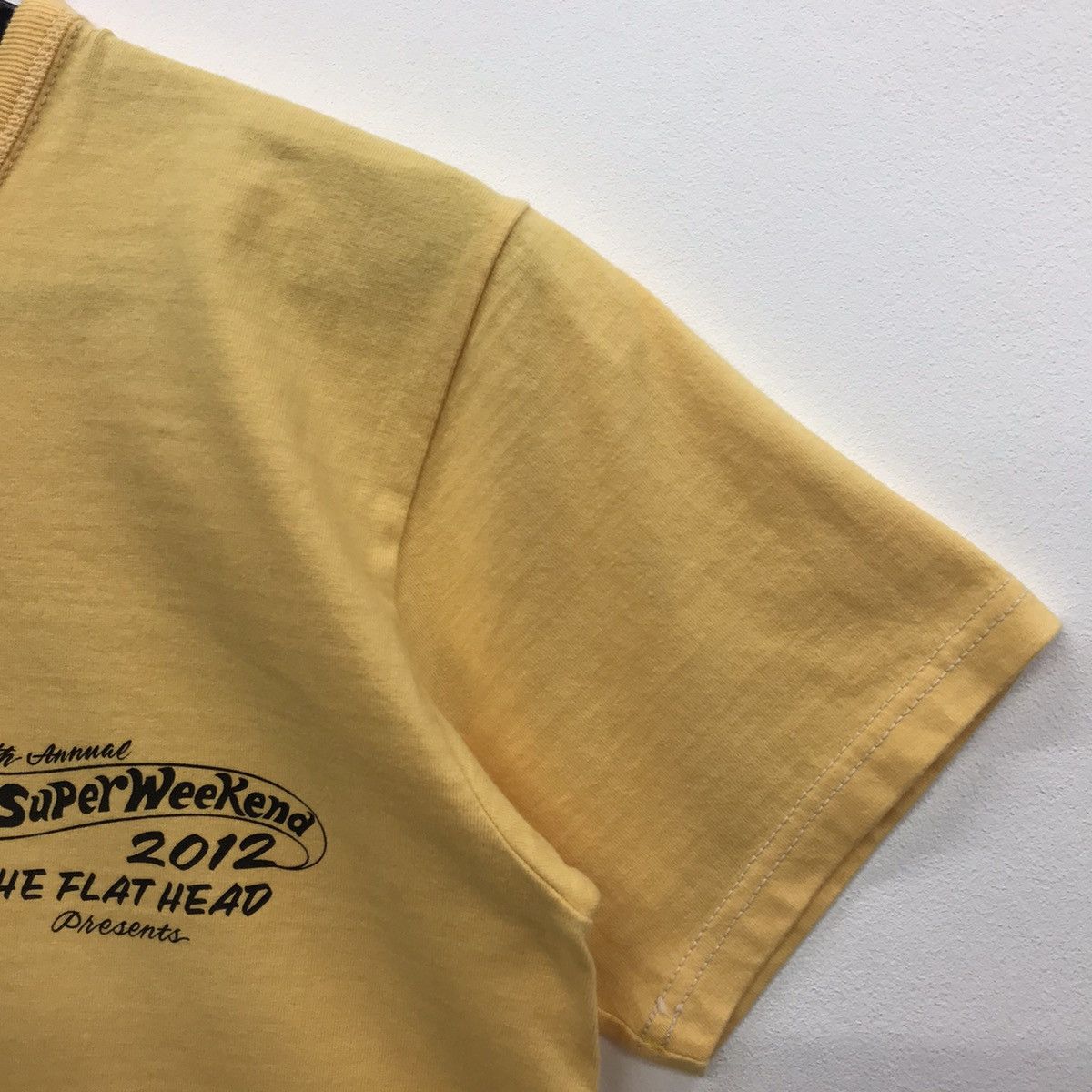 Japanese Brand × The Flat Head Rare!! The FLAT HEAD 7th Annual Super Weekend Tee 2012 Size US XS / EU 42 / 0 - 4 Thumbnail
