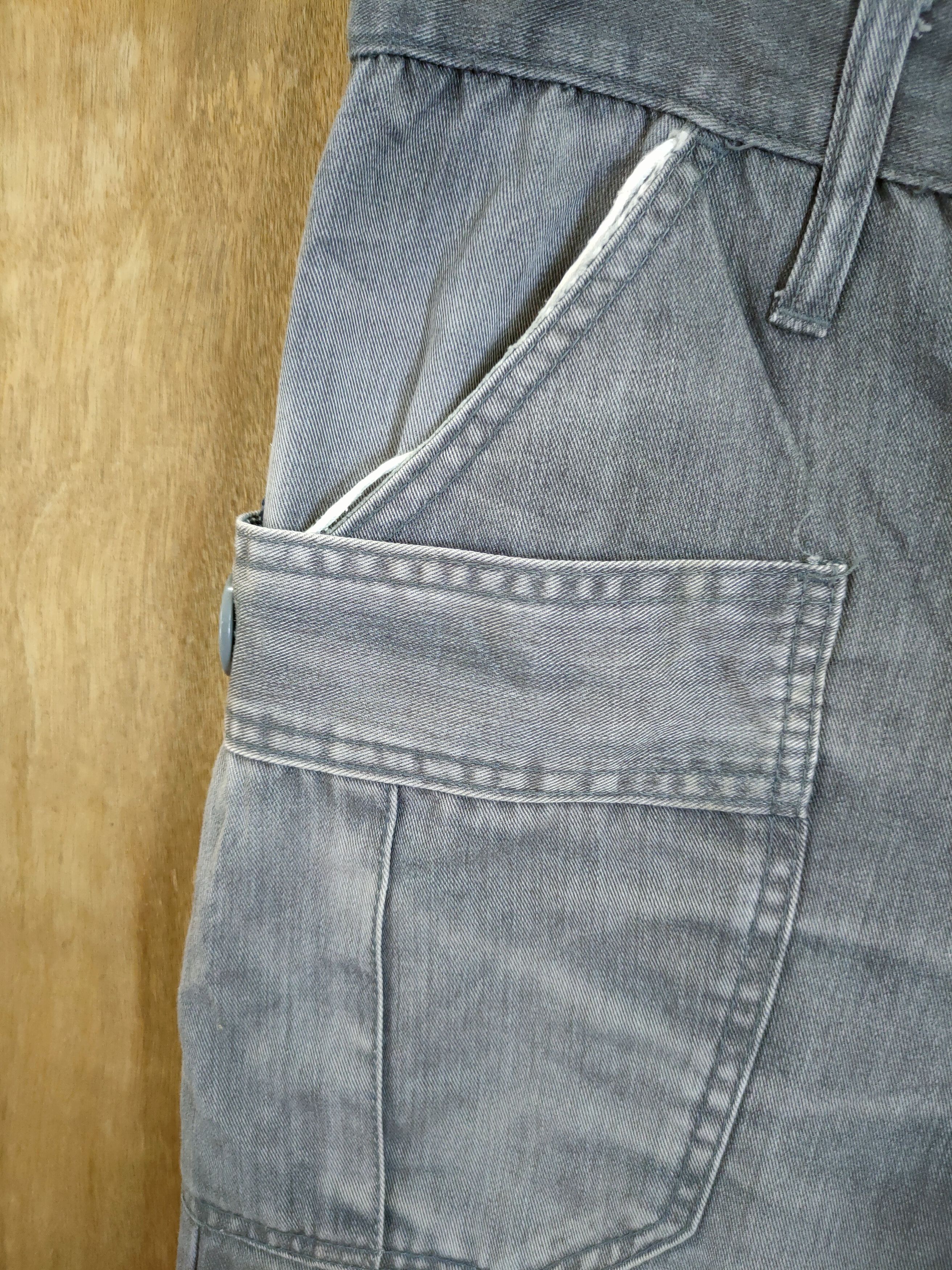 Japanese Brand DL Dominate Handcraft punk checkered cargo pants #46-728 Size US 33 - 6 Thumbnail