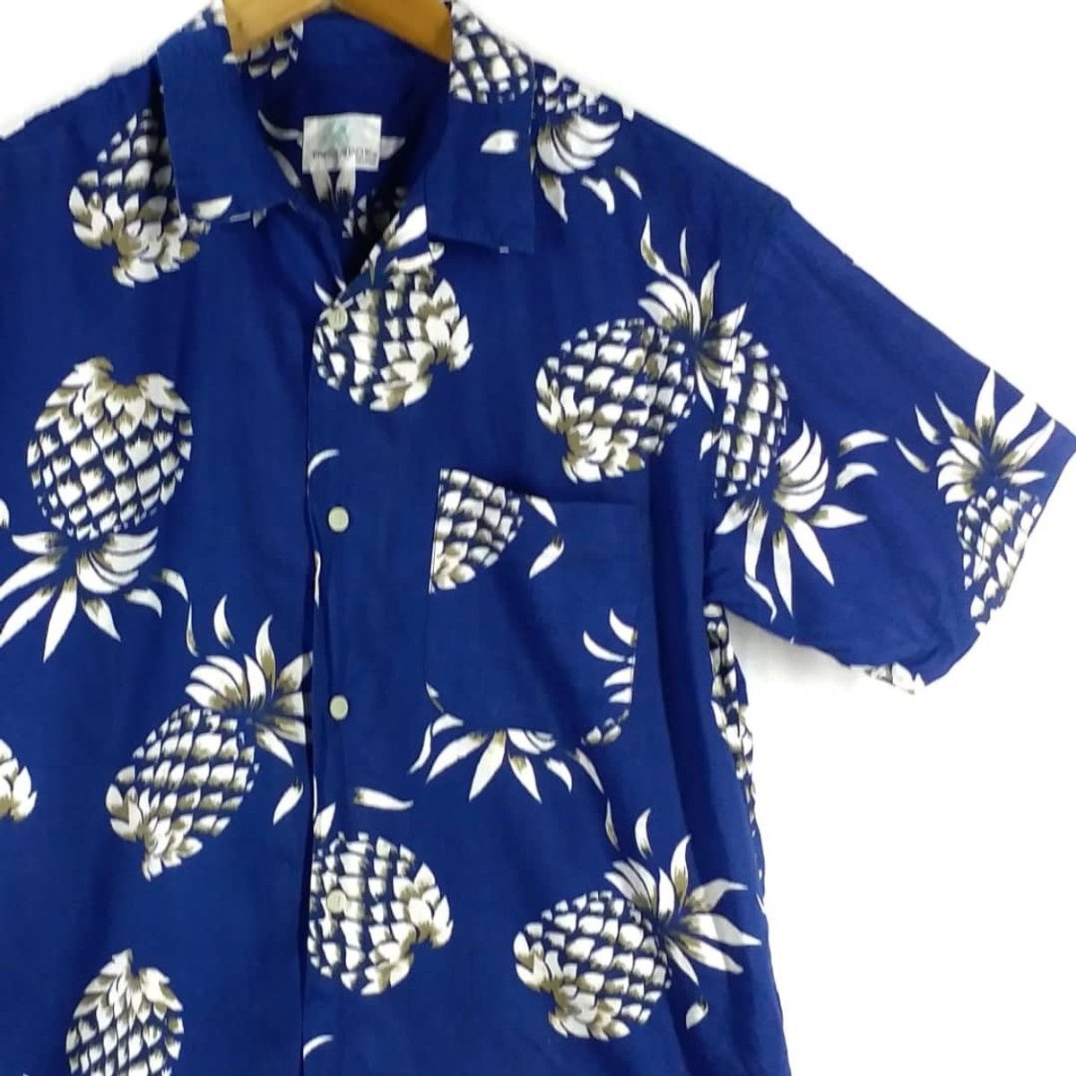Pineapple Connection 🔥SUMMER SALE🔥Vintage 90’s Hawaii Shirt Pineapple Fullprint Size US M / EU 48-50 / 2 - 2 Thumbnail