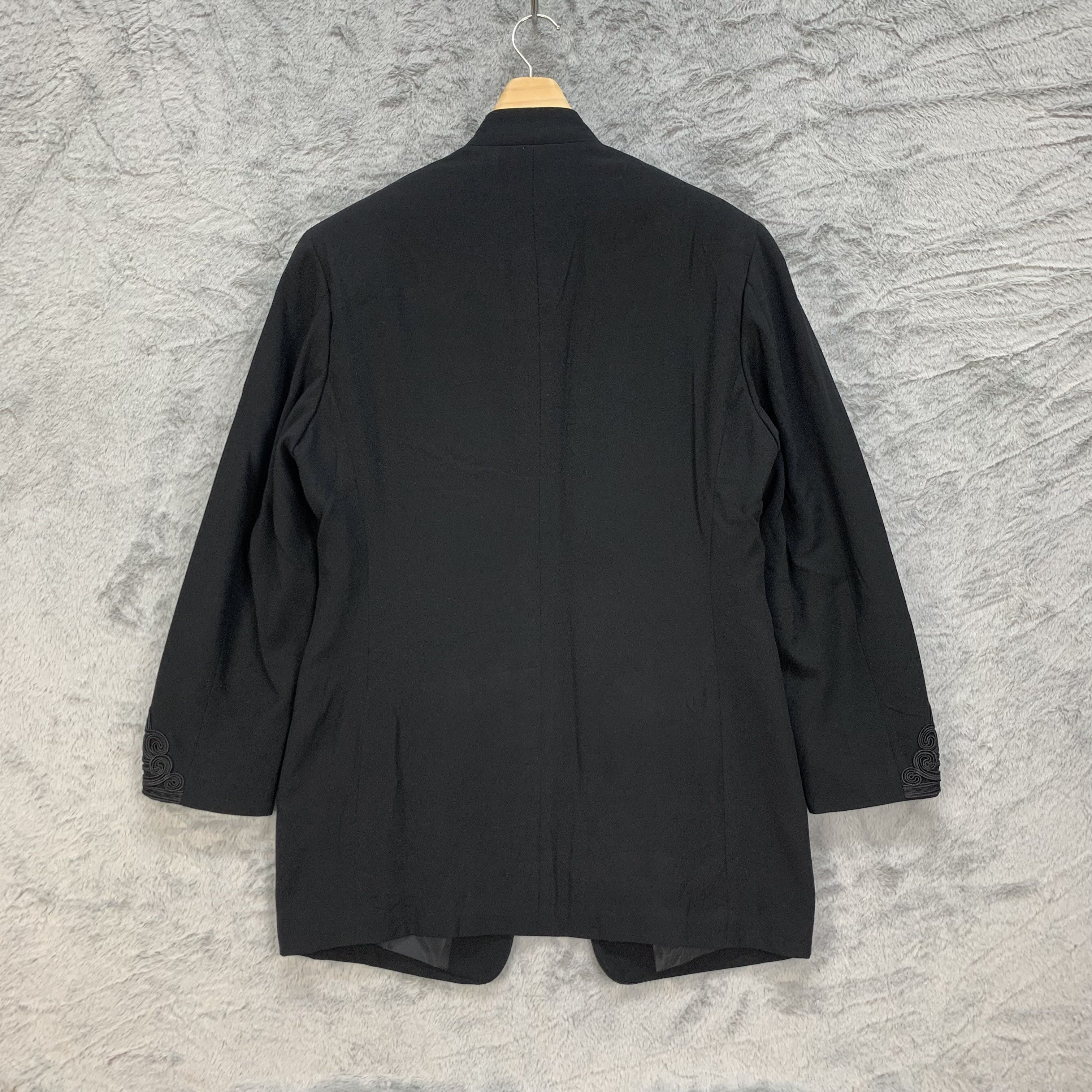 Japanese Brand LUNA MATTINO BUTTONLESS COAT JACKET #4399-152 Size M / US 6-8 / IT 42-44 - 10 Thumbnail