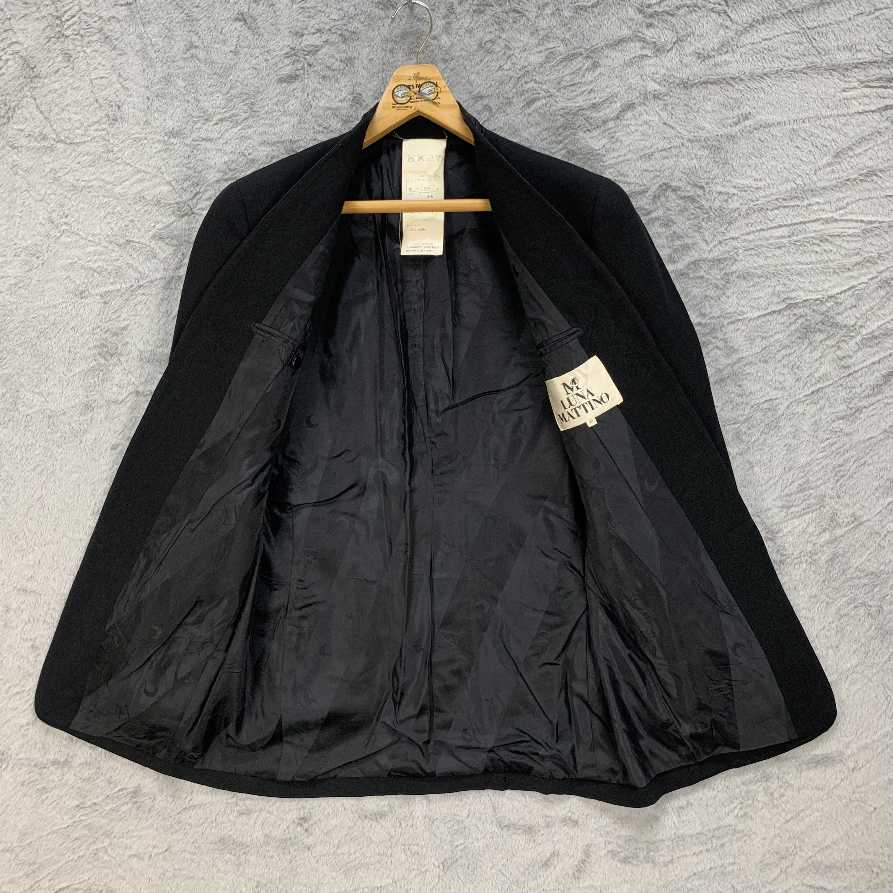 Japanese Brand LUNA MATTINO BUTTONLESS COAT JACKET #4399-152 Size M / US 6-8 / IT 42-44 - 6 Thumbnail