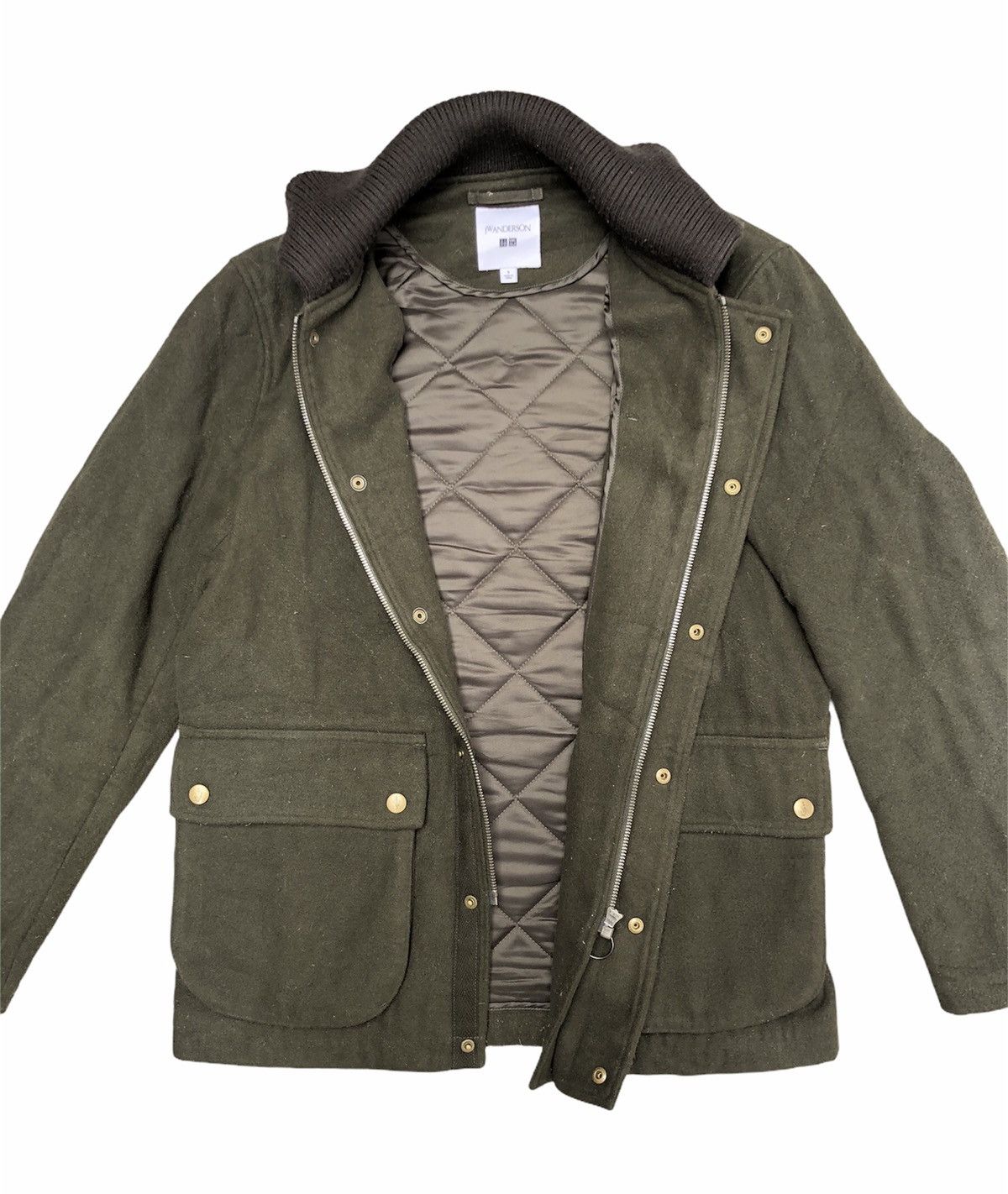 JW Anderson J.W Anderson X Uniqlo Quilted Barbour Style Jacket Size US S / EU 44-46 / 1 - 6 Thumbnail