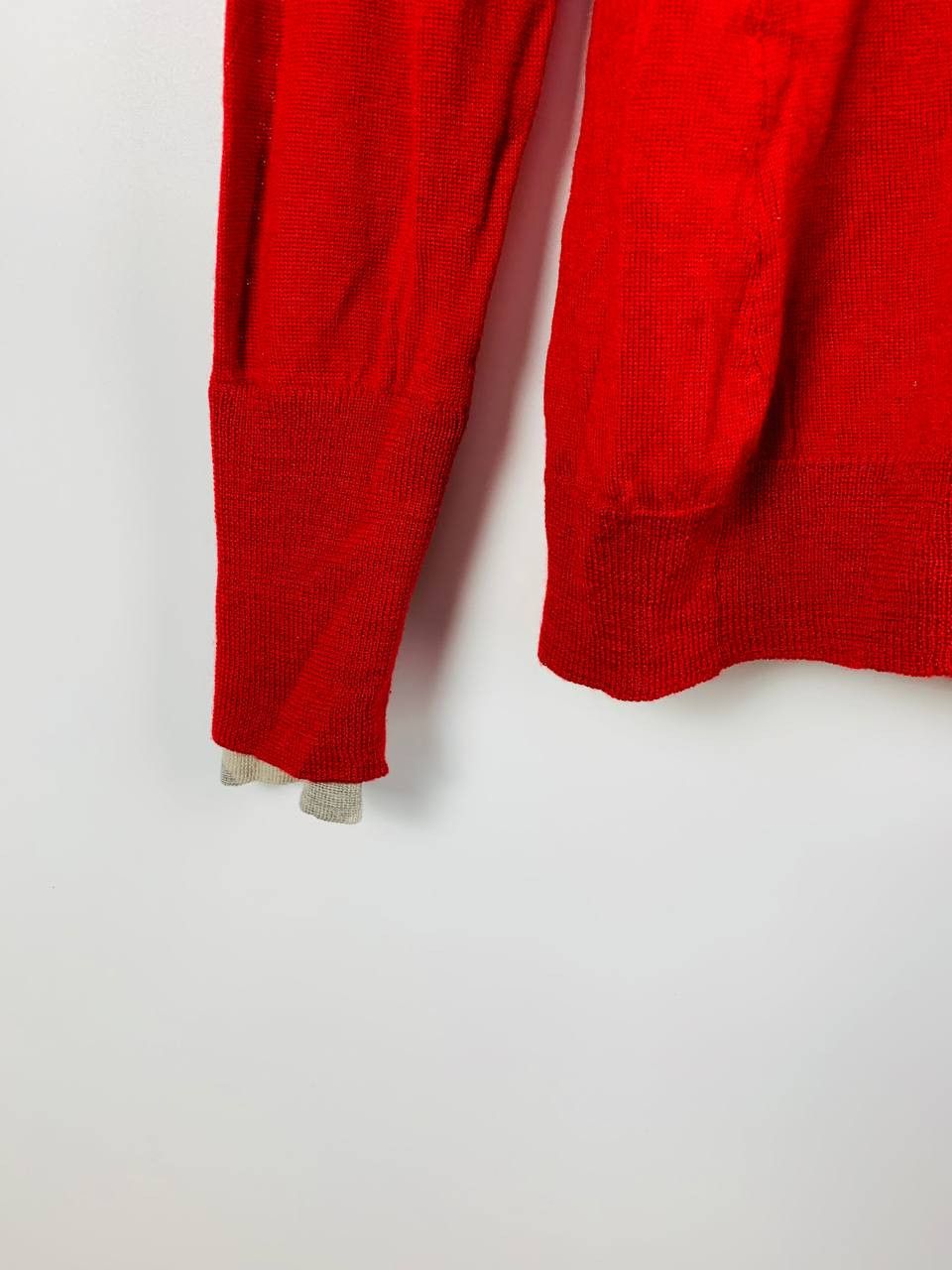 Burberry Burberry Brit sweater wool cotton red M Size US M / EU 48-50 / 2 - 6 Thumbnail