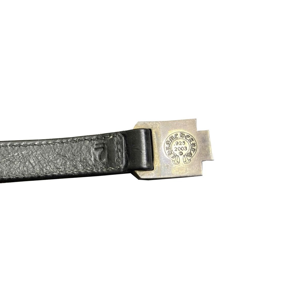 Chrome Hearts CHROME HEARTS CH CROSS LEATHER BRACELET Size ONE SIZE - 5 Thumbnail