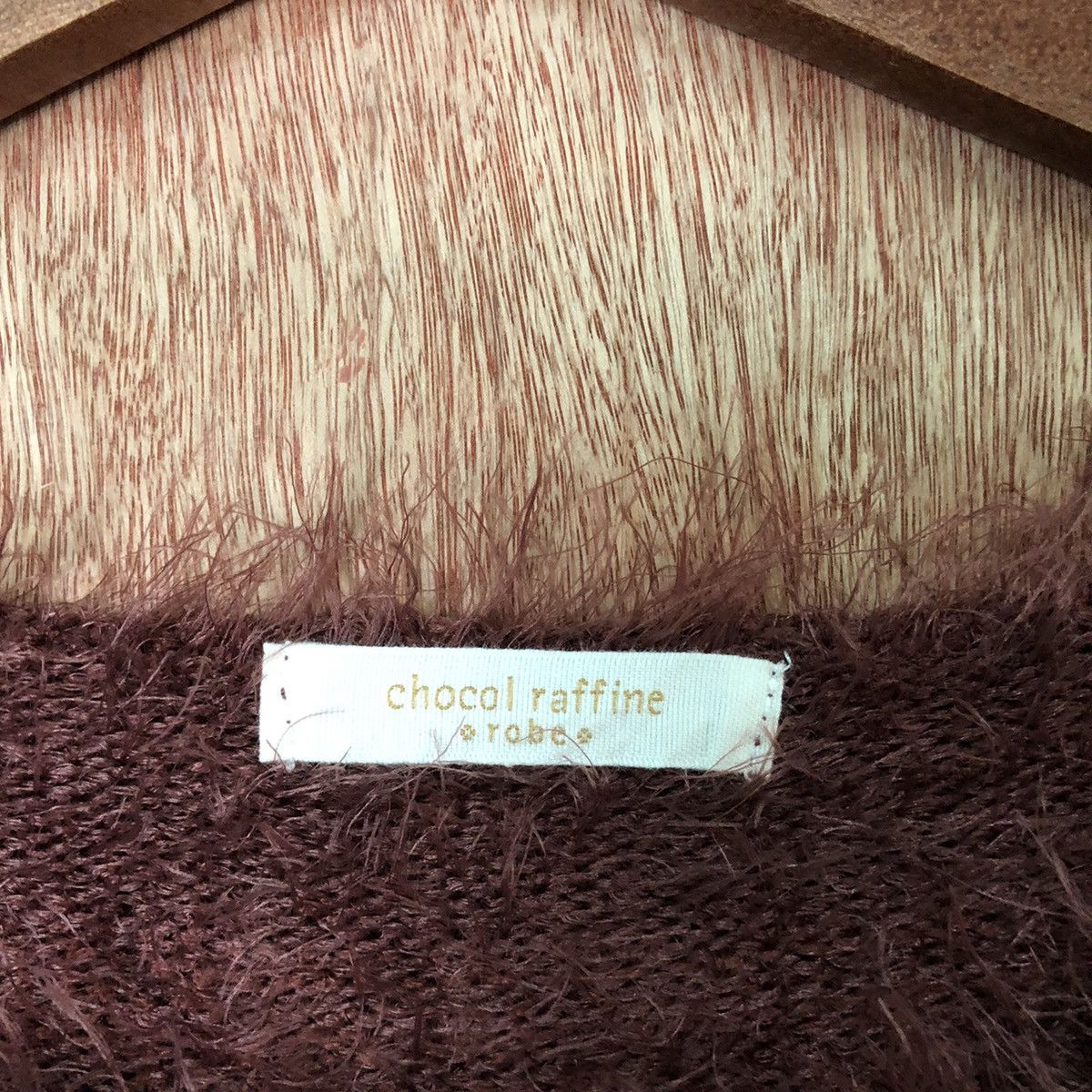 Aran Isles Knitwear × Homespun Knitwear × Japanese Brand Chocol Raffine Shag Shaggy Fur Mohair Knitwear #6386 Size US M / EU 48-50 / 2 - 5 Thumbnail