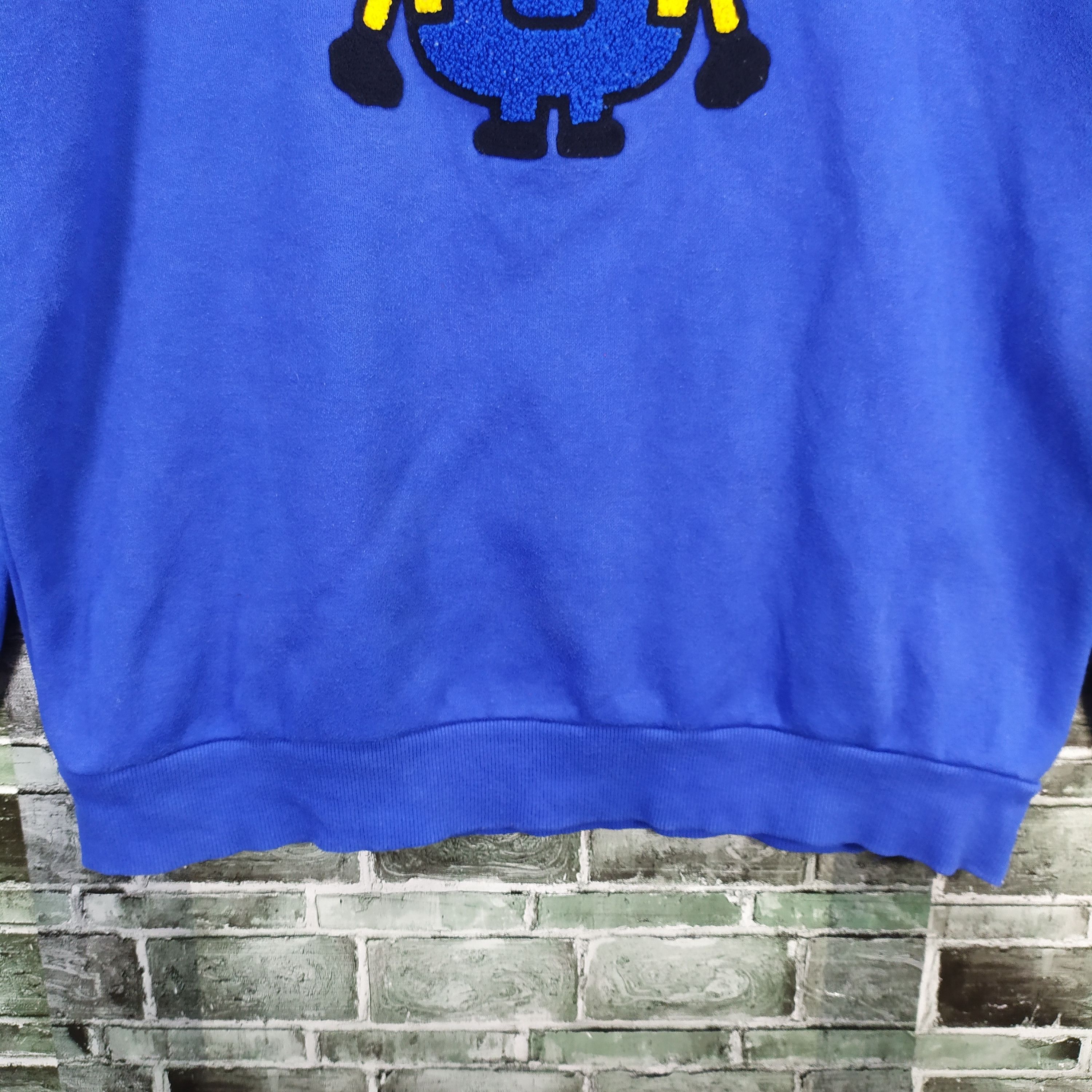 Japanese Brand Bob Minion Big Logo Sweatshirt #526-65 Size US M / EU 48-50 / 2 - 4 Thumbnail