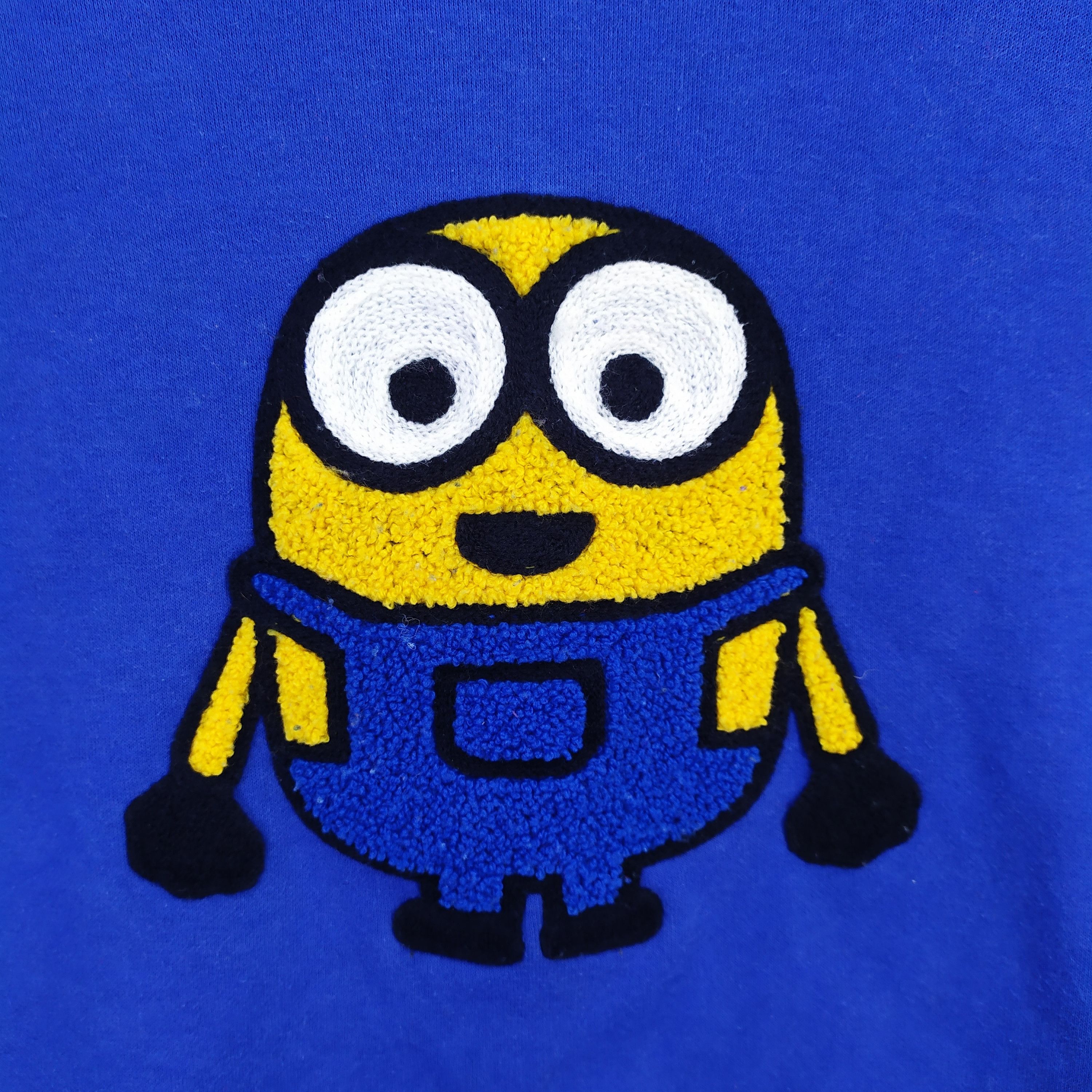 Japanese Brand Bob Minion Big Logo Sweatshirt #526-65 Size US M / EU 48-50 / 2 - 3 Thumbnail