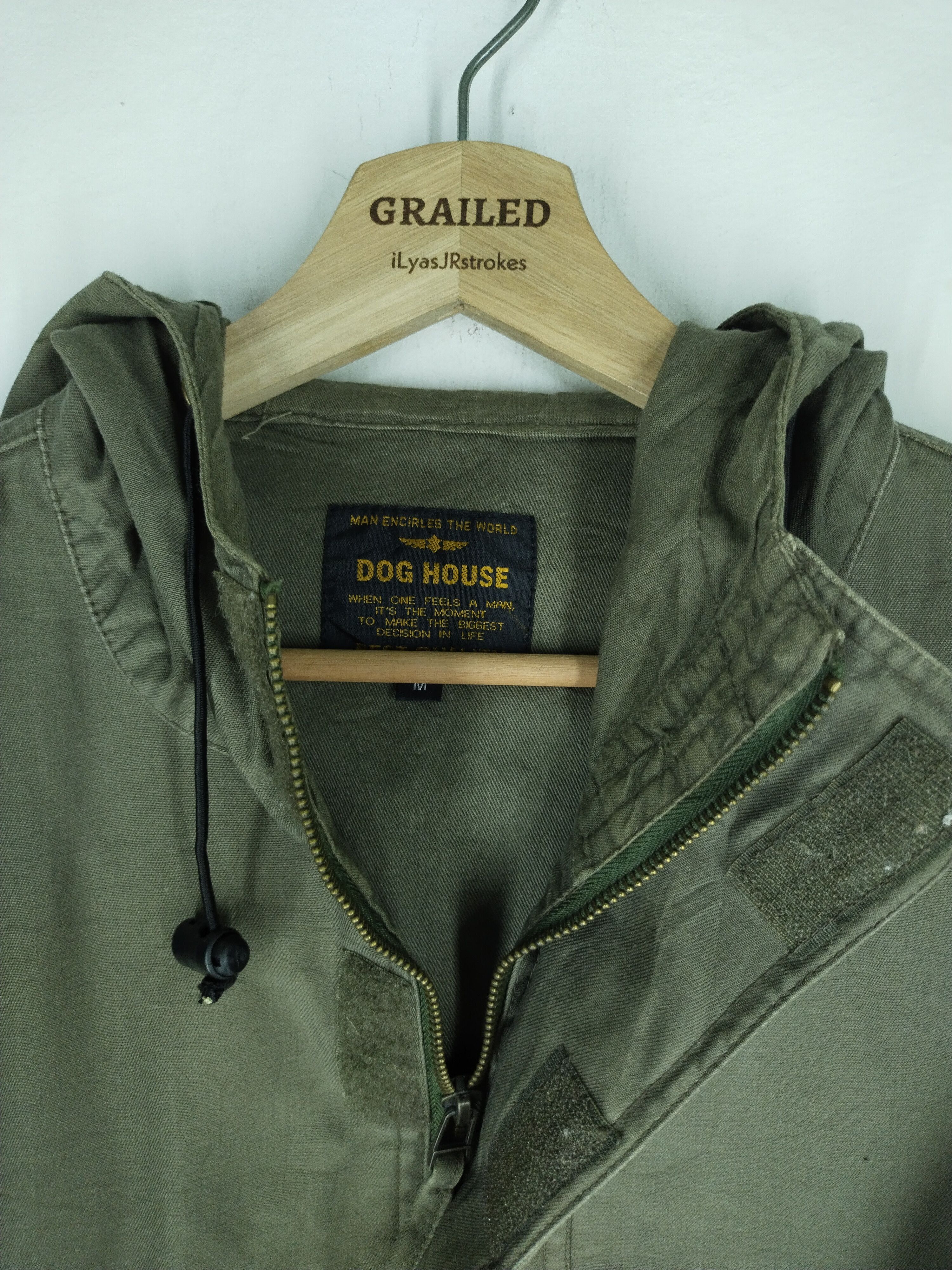 If Six Was Nine × Japanese Brand VINTAGE DOG HOUSE ANORAK JACKET Size US M / EU 48-50 / 2 - 11 Thumbnail