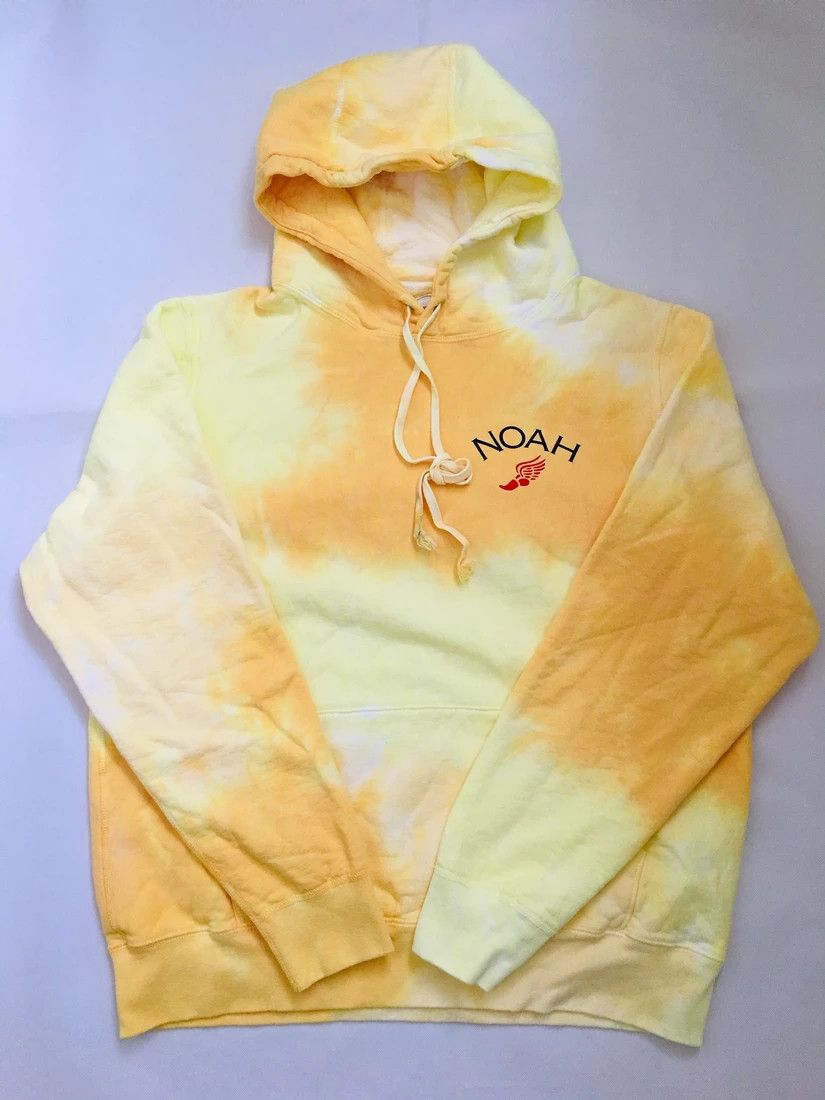 Noah Sun Dye Hoodie Yellow Color Extra Large Size, Men's (Size Xl) — image 3 of 6