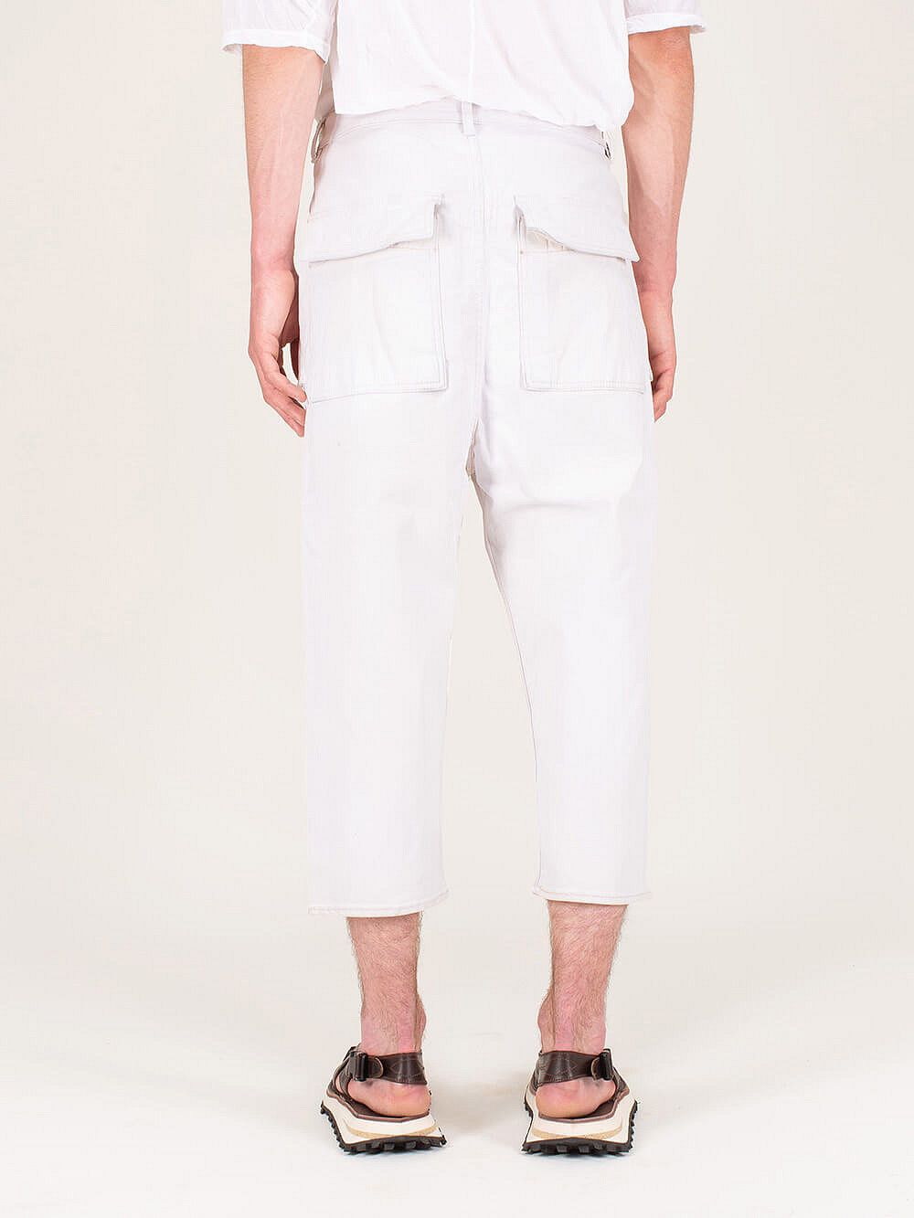 Rick Owens × Rick Owens Drkshdw 🔥65% OFF🔥 [SALE] Rick Owens Cargo Collapse Cropped Jeans Size US 30 / EU 46 - 5 Thumbnail