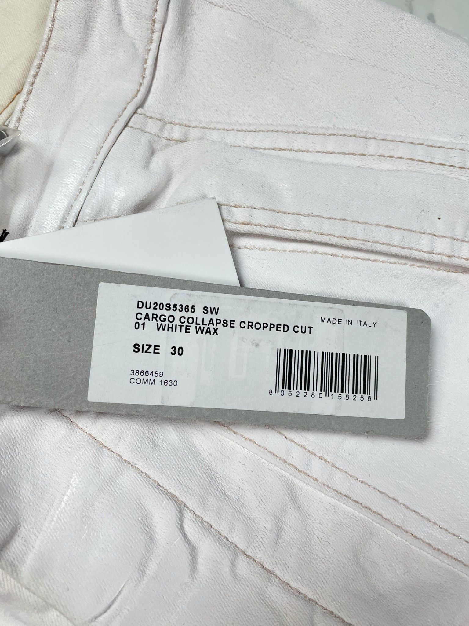 Rick Owens × Rick Owens Drkshdw 🔥65% OFF🔥 [SALE] Rick Owens Cargo Collapse Cropped Jeans Size US 30 / EU 46 - 12 Thumbnail
