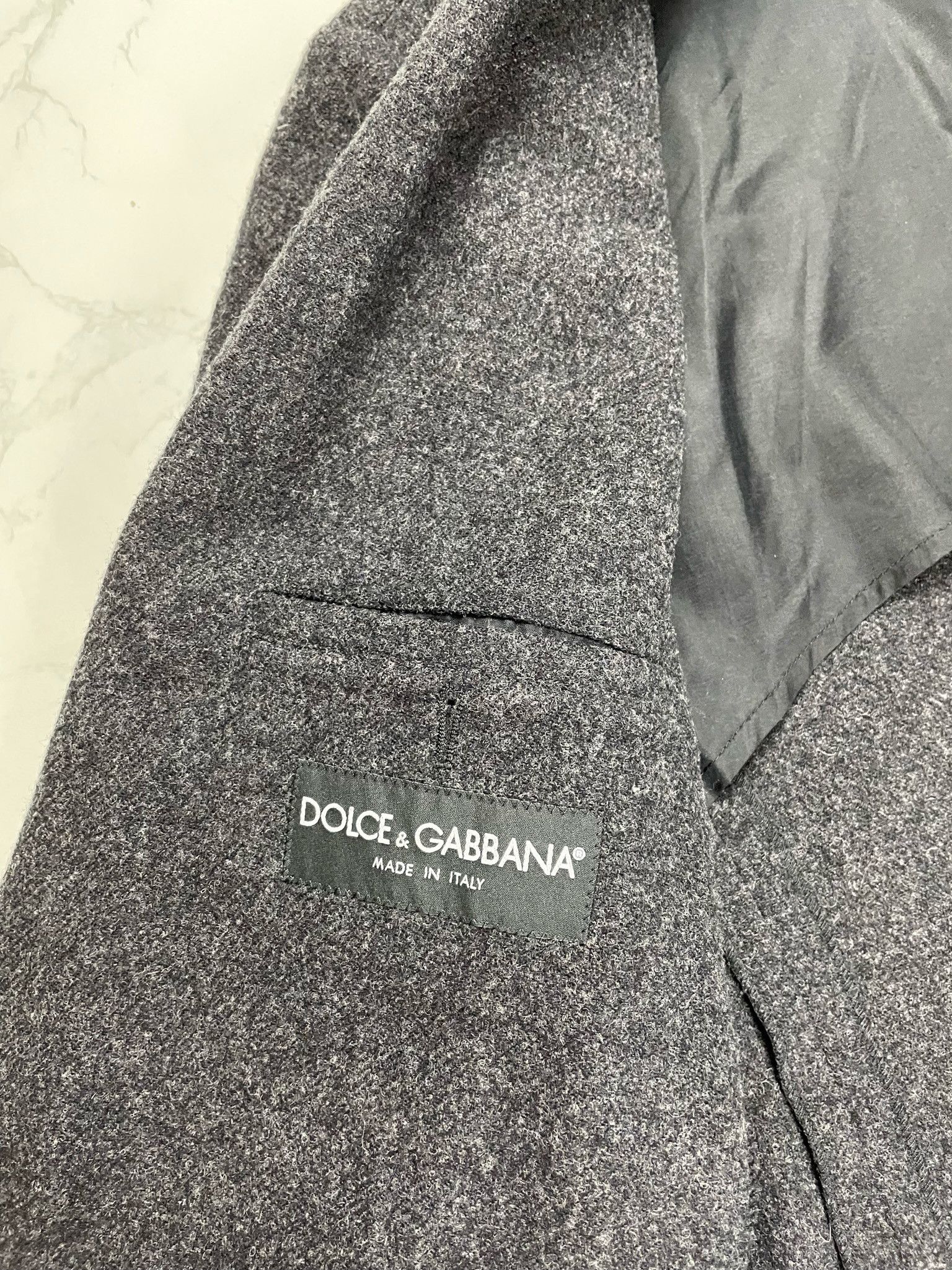 Dolce & Gabbana 🔥80% OFF🔥 [SALE] Dolce & Gabbana Wool Blazer Light Jacket Size US L / EU 52-54 / 3 - 9 Thumbnail