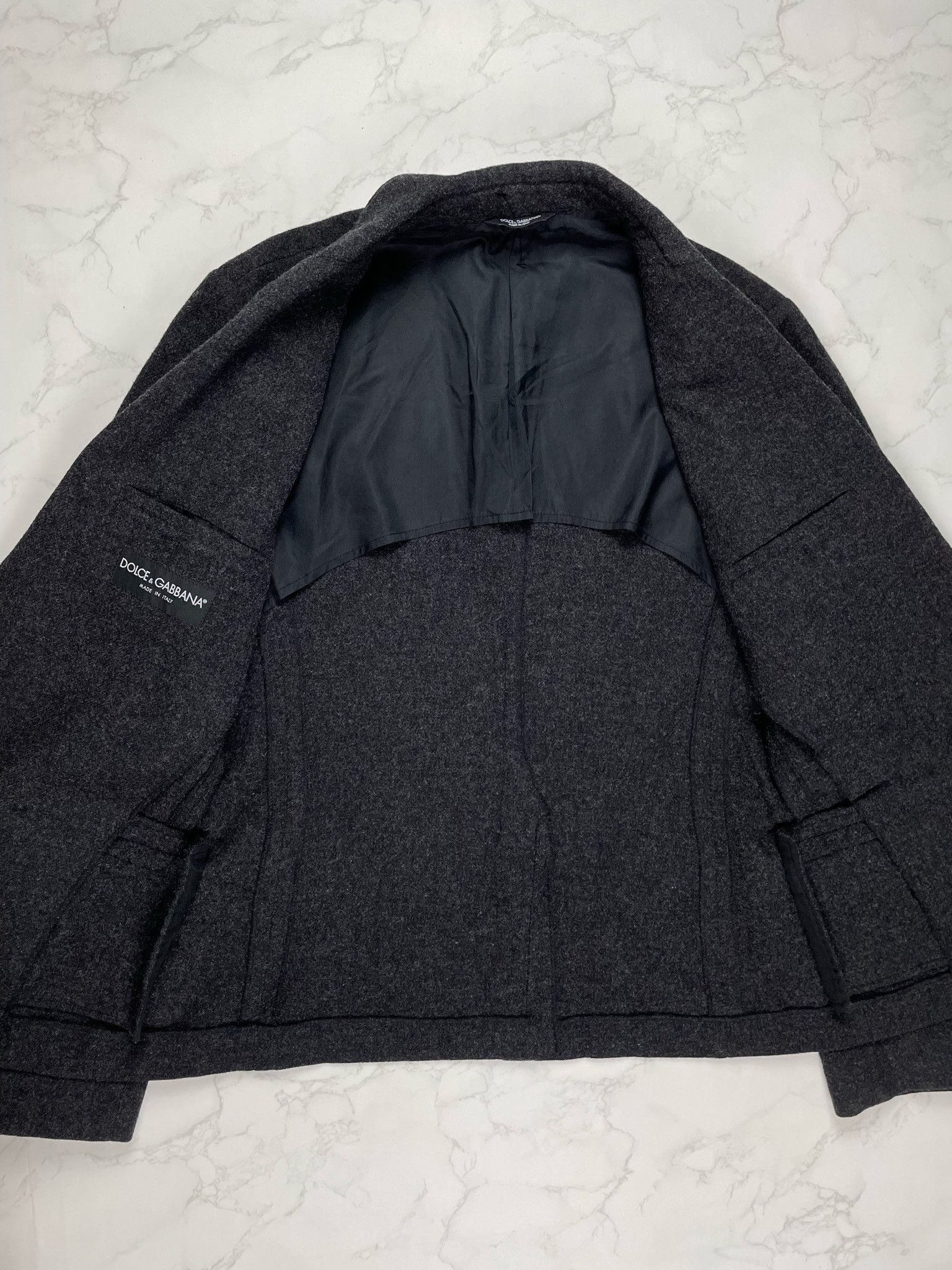 Dolce & Gabbana 🔥80% OFF🔥 [SALE] Dolce & Gabbana Wool Blazer Light Jacket Size US L / EU 52-54 / 3 - 8 Thumbnail