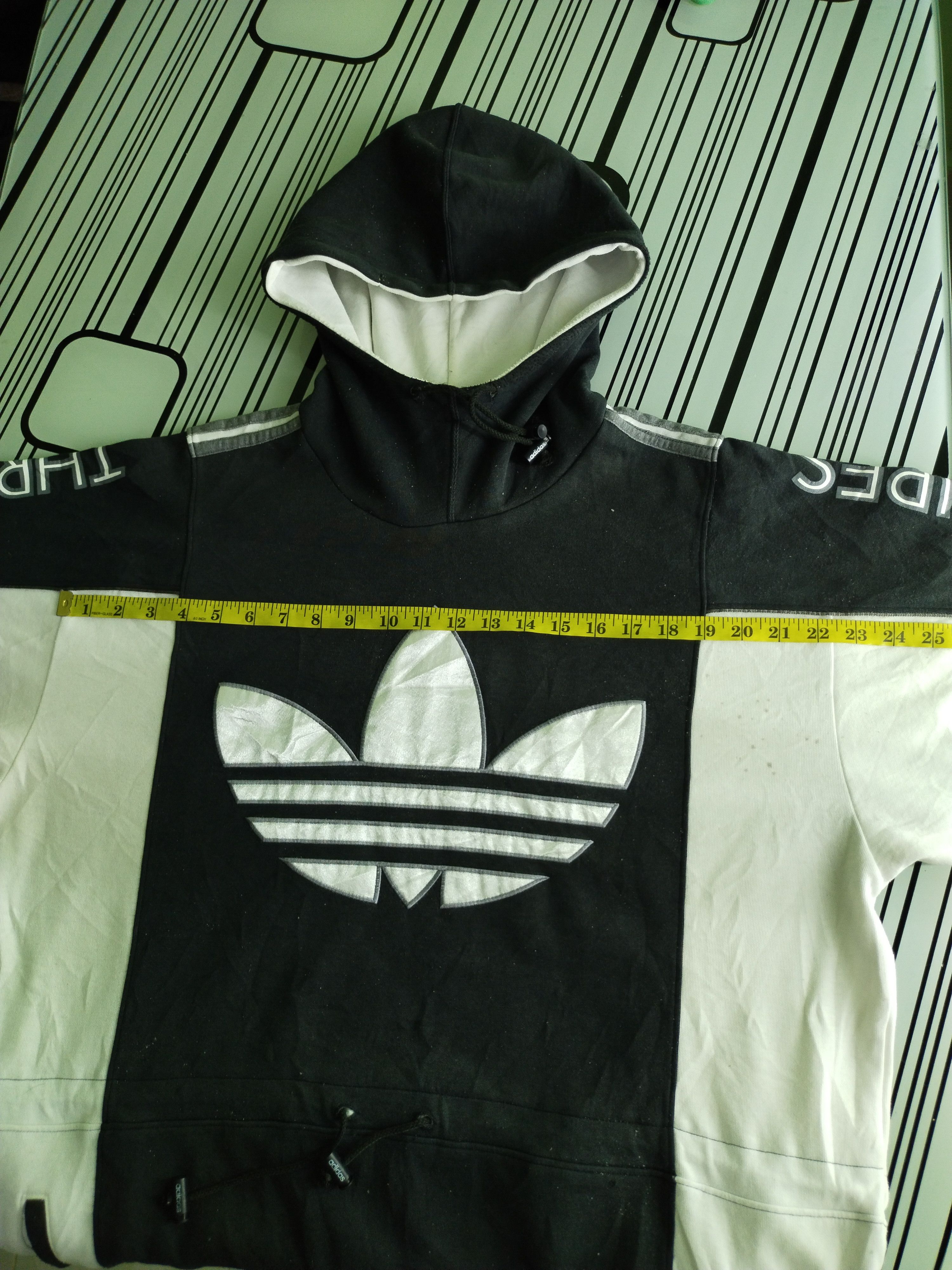 Adidas × Vintage 🔥 VINTAGE ADIDAS BIG LOGO HOODIE Size US L / EU 52-54 / 3 - 16 Thumbnail