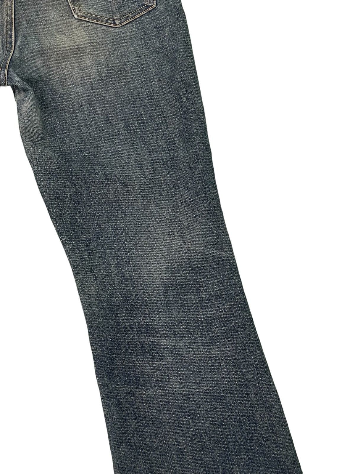Japanese Brand Flare Jeans Edwin Japan Denim Boot Cut 2🟦1 Size US 27 - 16 Thumbnail