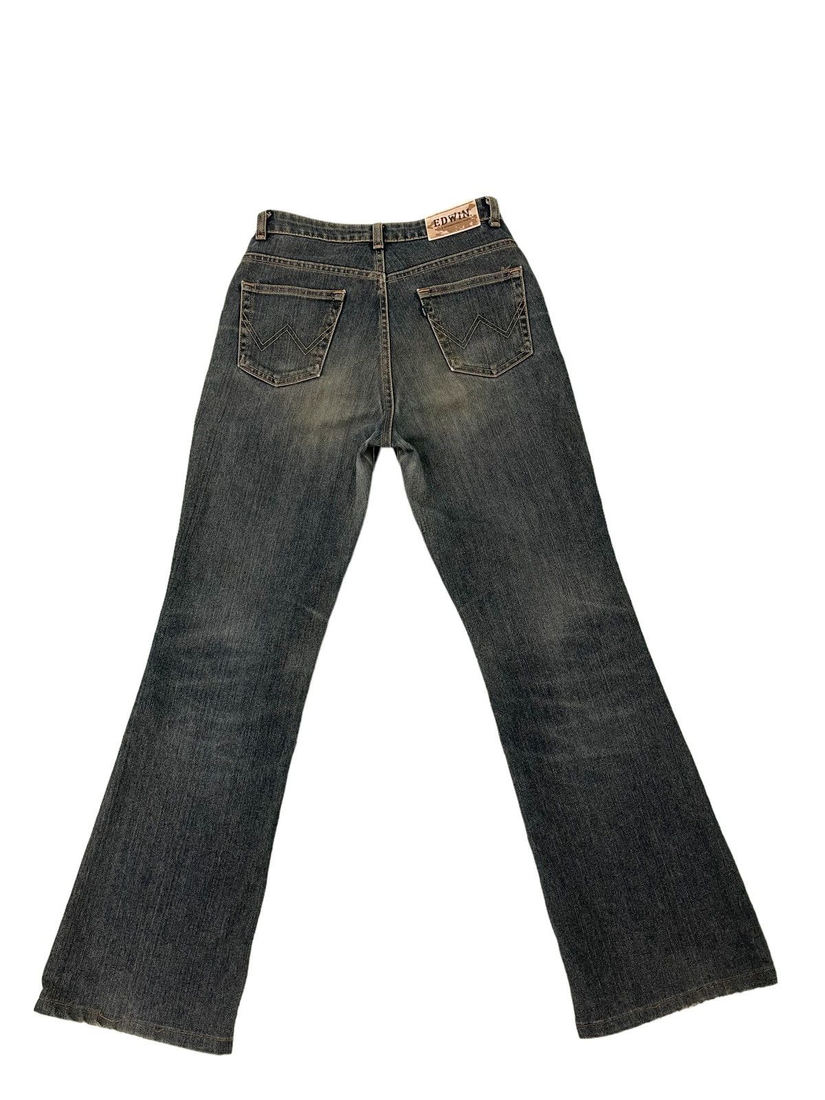 Japanese Brand Flare Jeans Edwin Japan Denim Boot Cut 2🟦1 Size US 27 - 11 Thumbnail