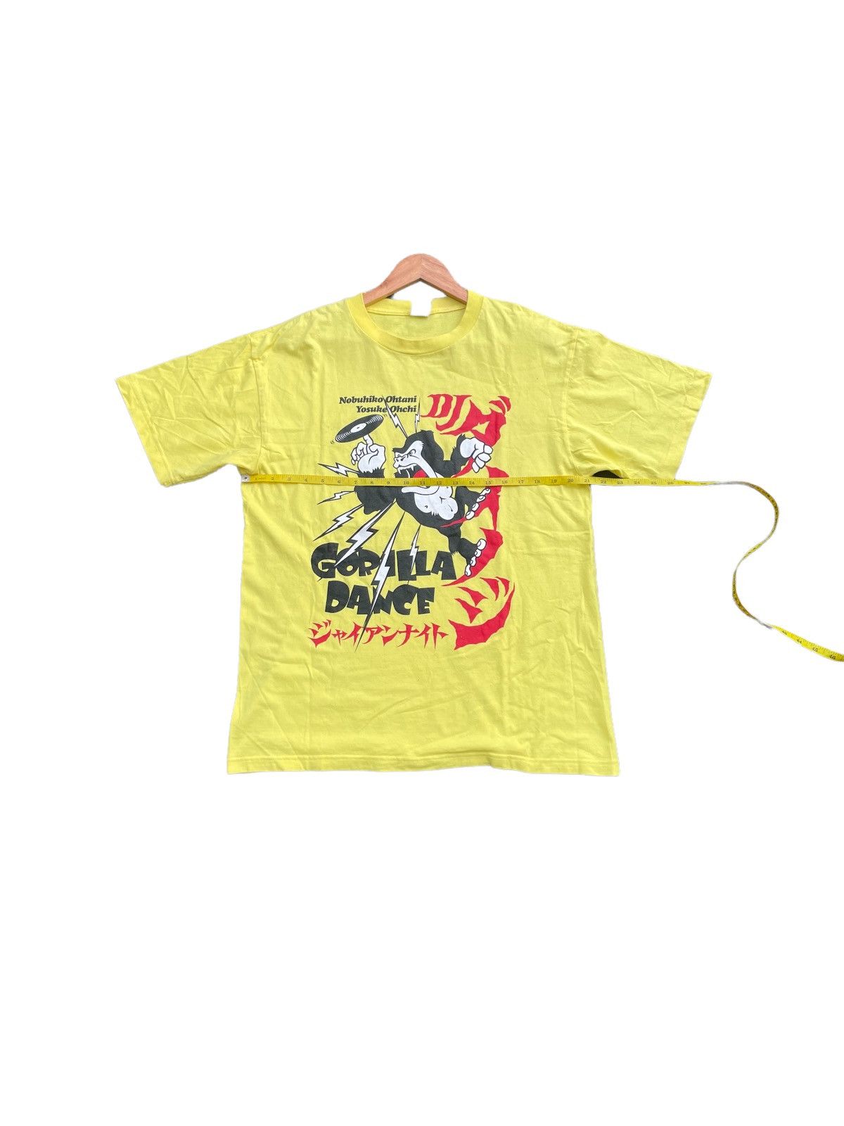 Japanese Brand DJ Dinoji Gorilla Dance Tshirt Size US M / EU 48-50 / 2 - 2 Thumbnail