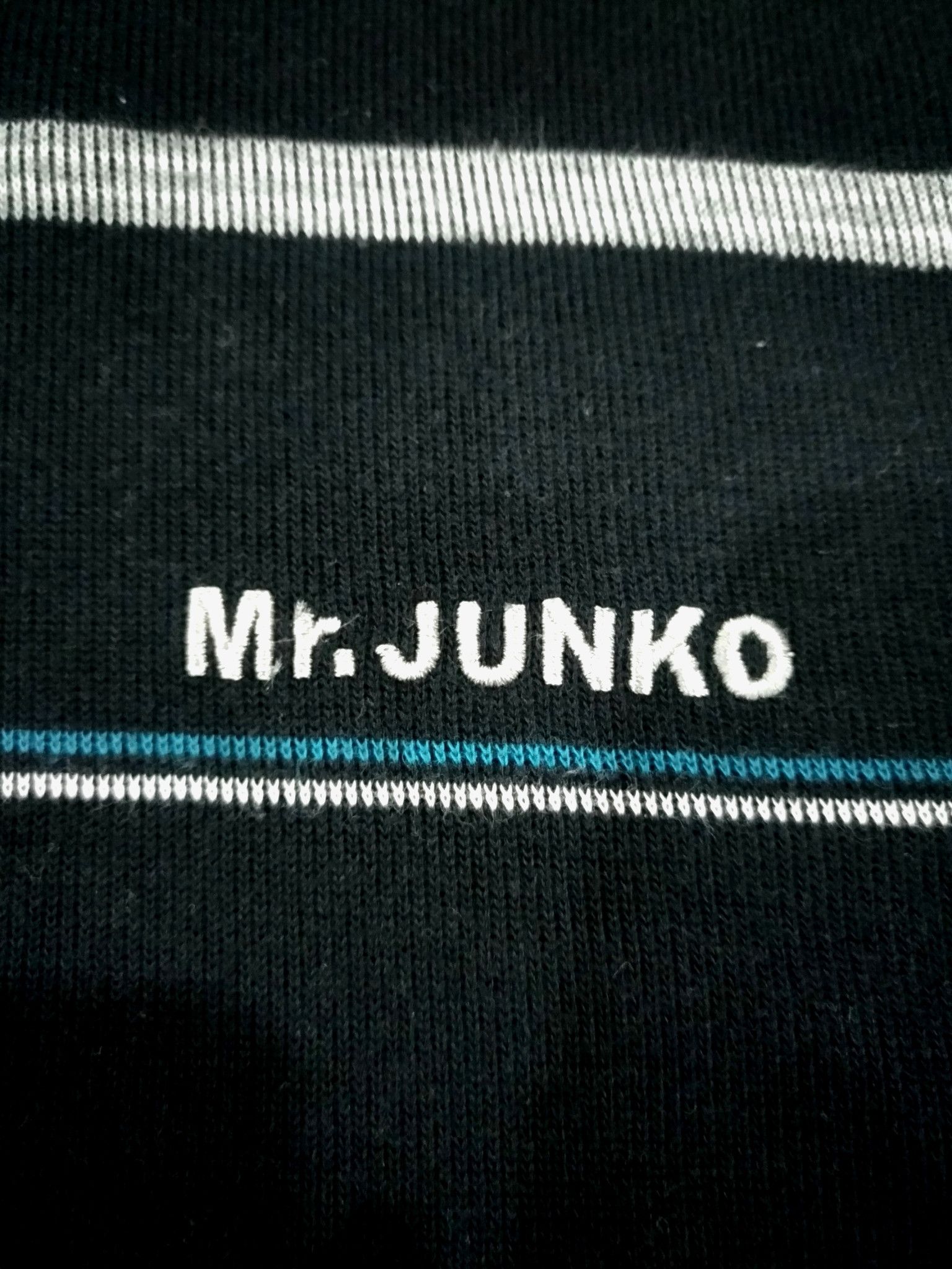 Japanese Brand × Junko Shimada × Mr. Junko RARE! MR.JUNKO STRIPES SMART DAPPER PULLOVER Size US M / EU 48-50 / 2 - 6 Thumbnail